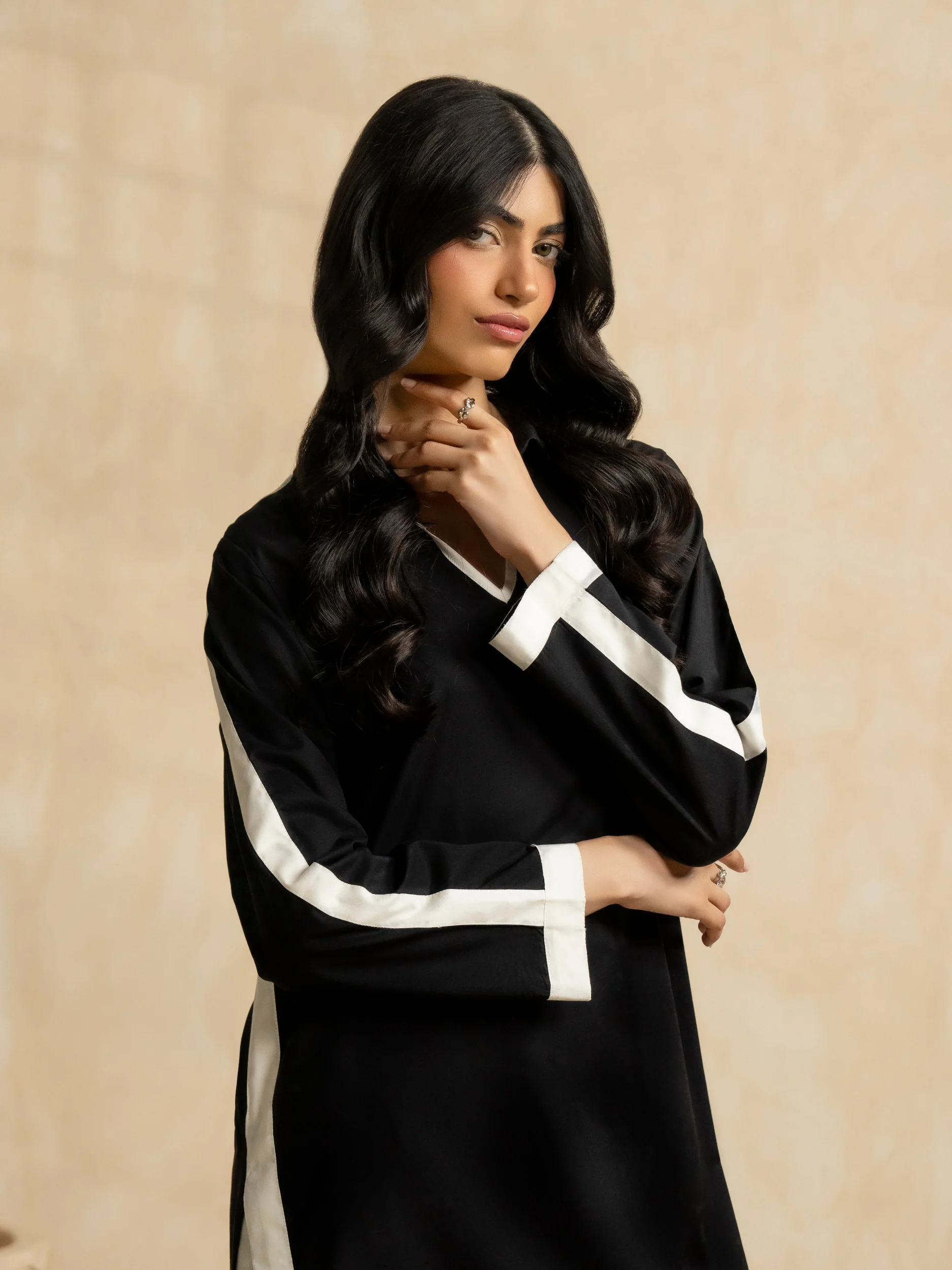 2 Piece Viscose Suit-Dyed (Pret) - Image 2