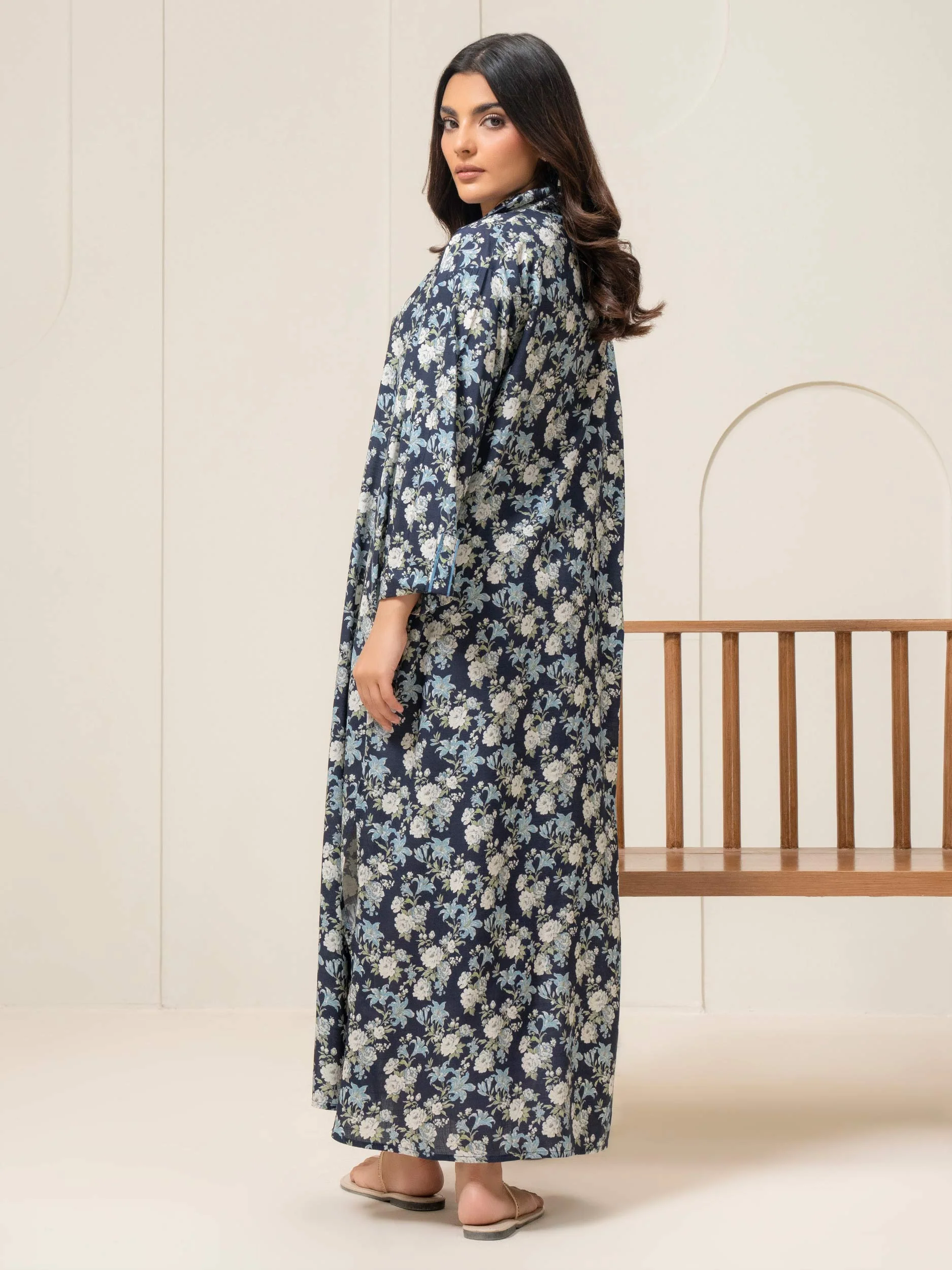 Printed Viscose Dress (Pret) - Image 5