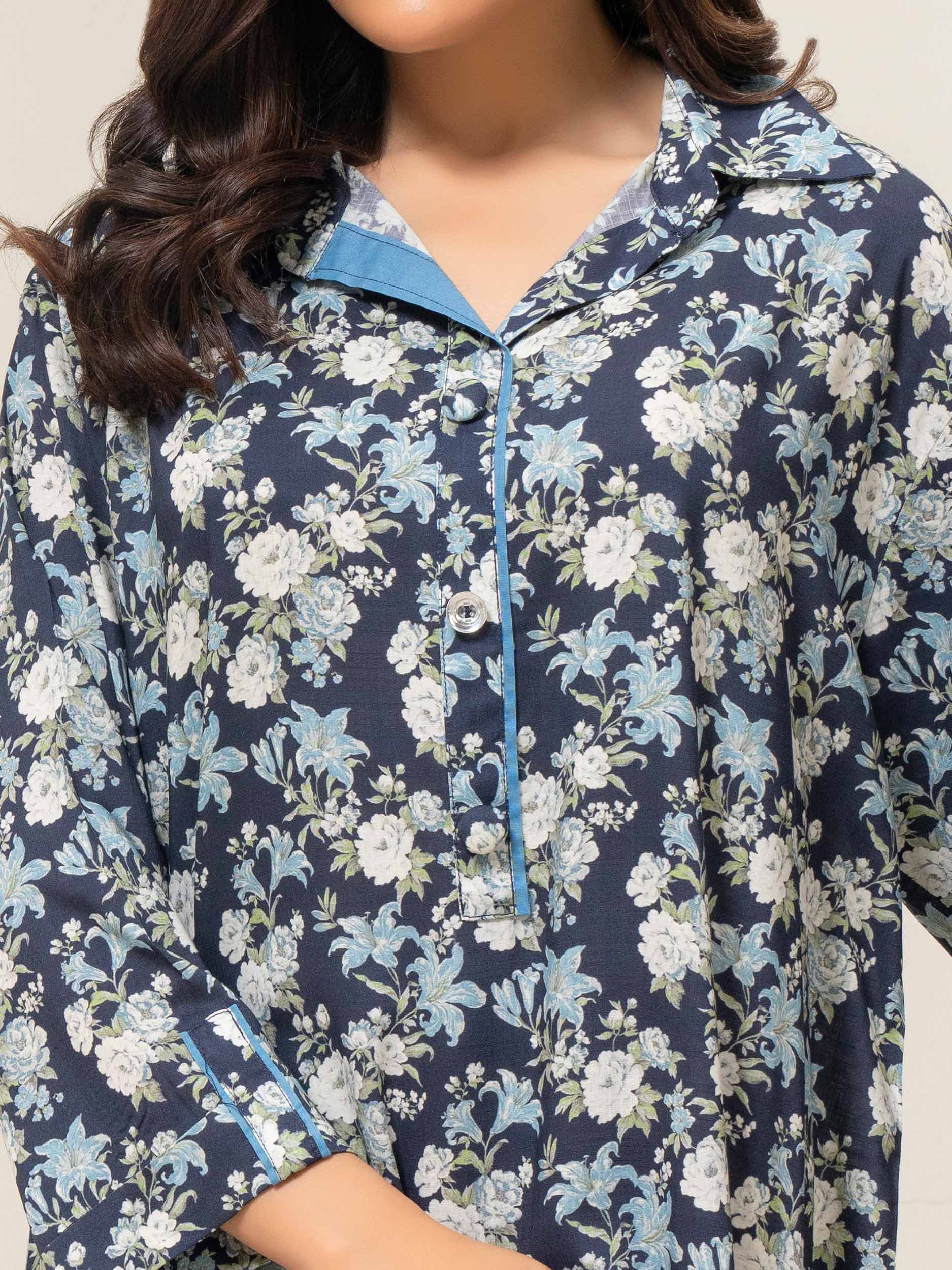 Printed Viscose Dress (Pret) - Image 6