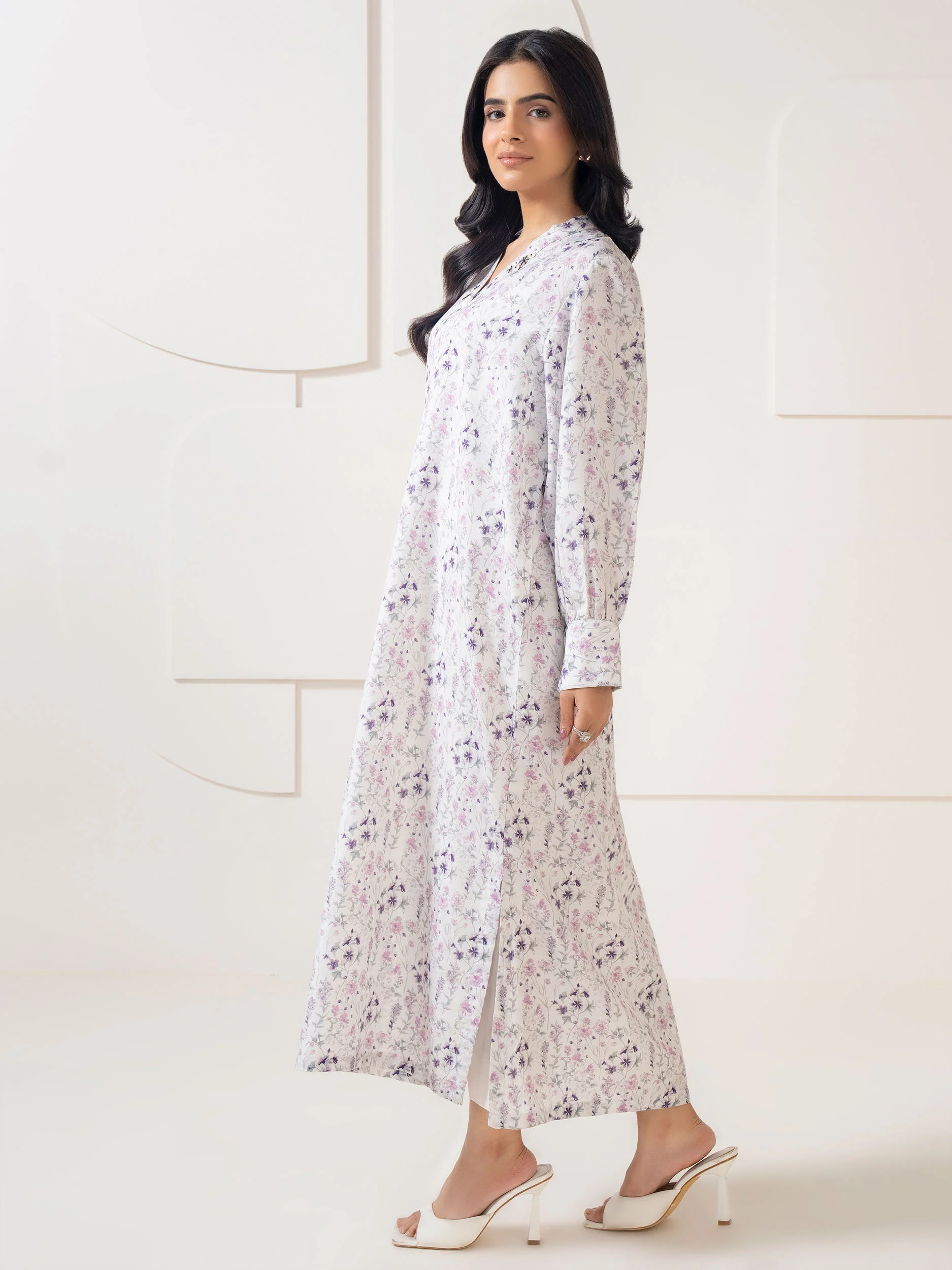 Lawn Shirt-Printed (Pret) - Image 3