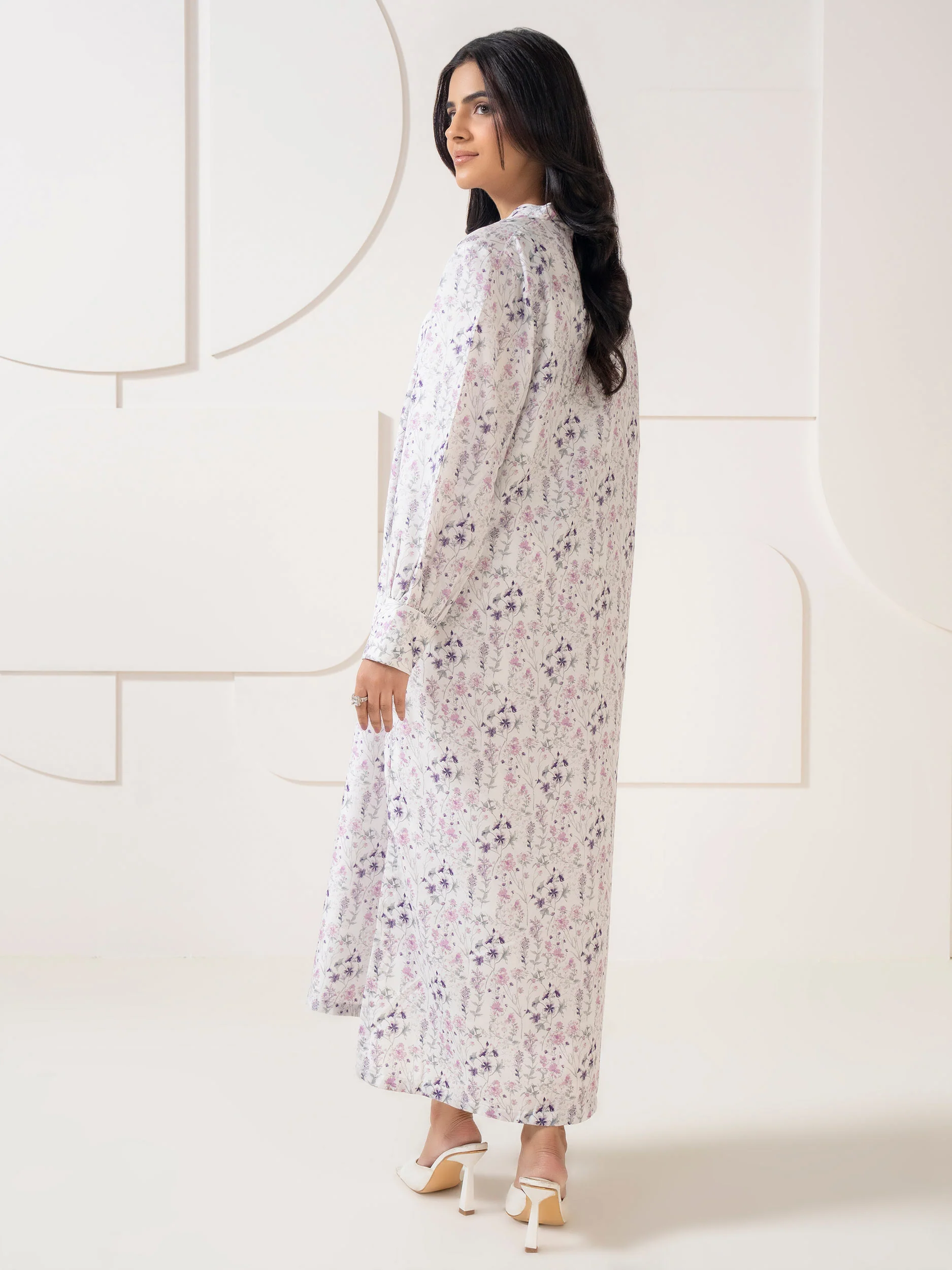 Lawn Shirt-Printed (Pret) - Image 4