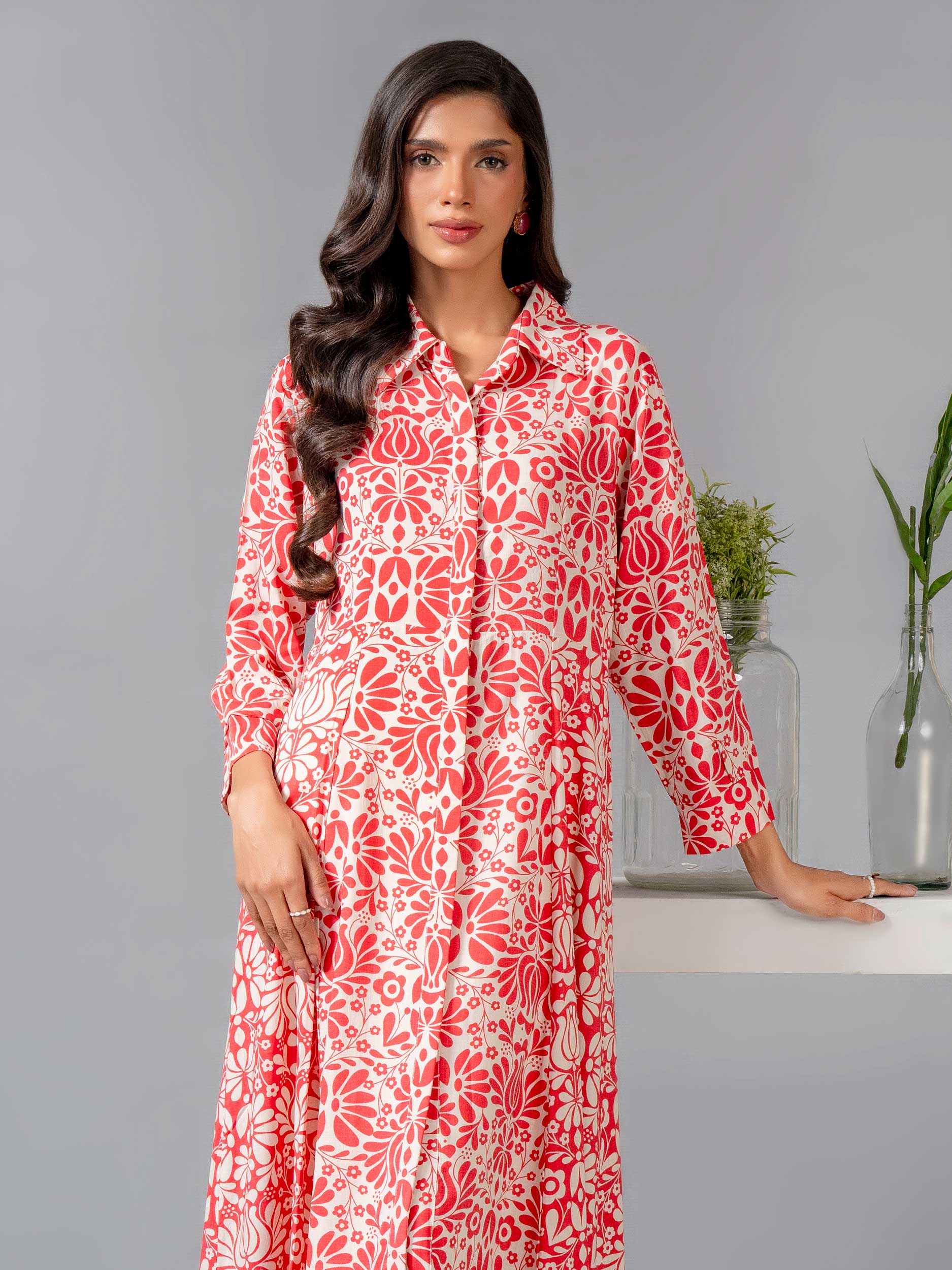 Printed Viscose Dress - Image 2