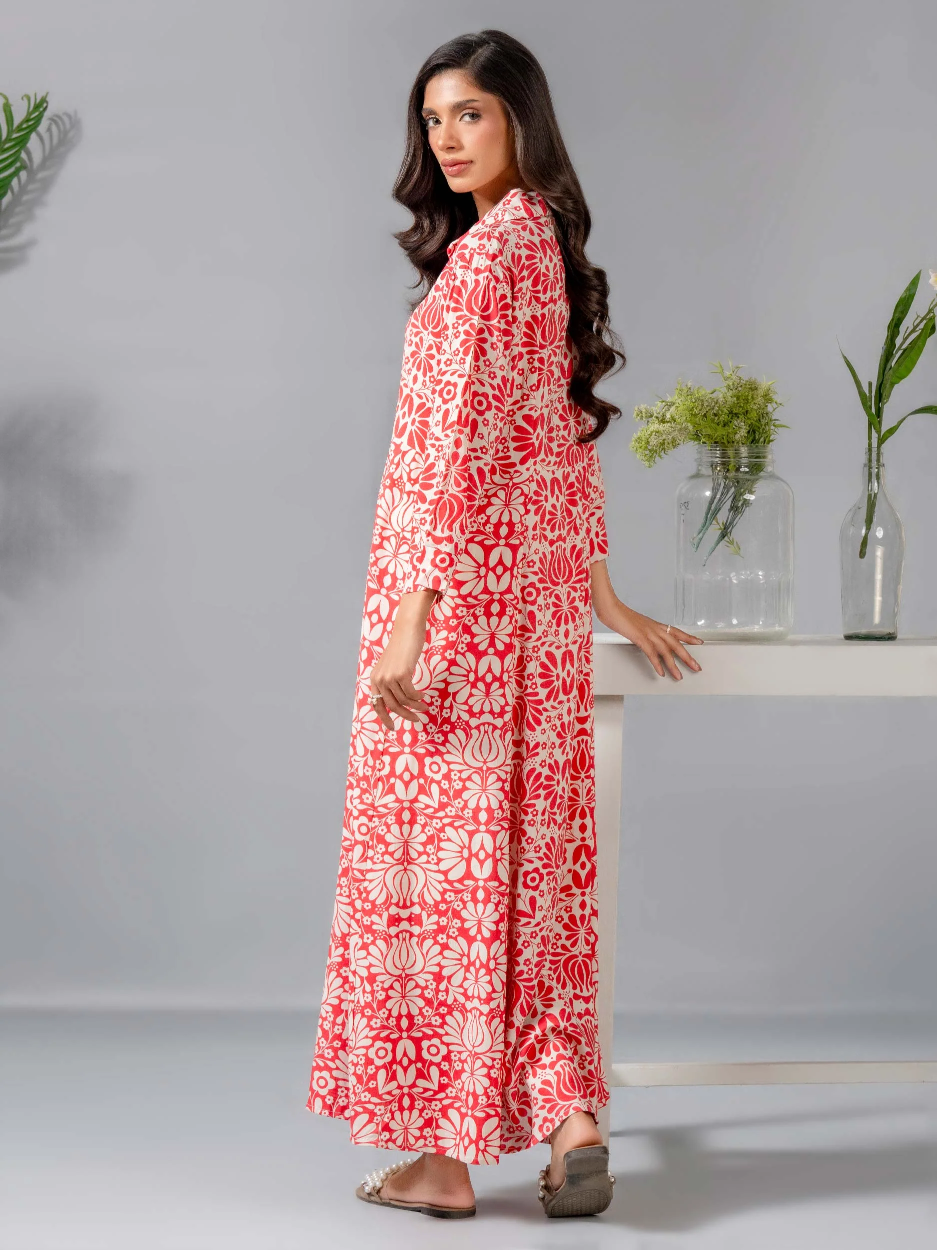 Printed Viscose Dress - Image 5