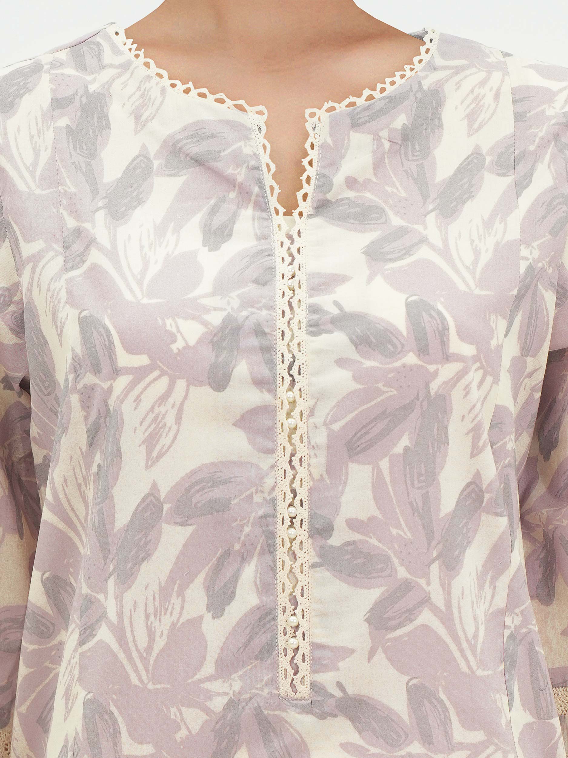 2 Piece Lawn suit (Pret) - Image 3