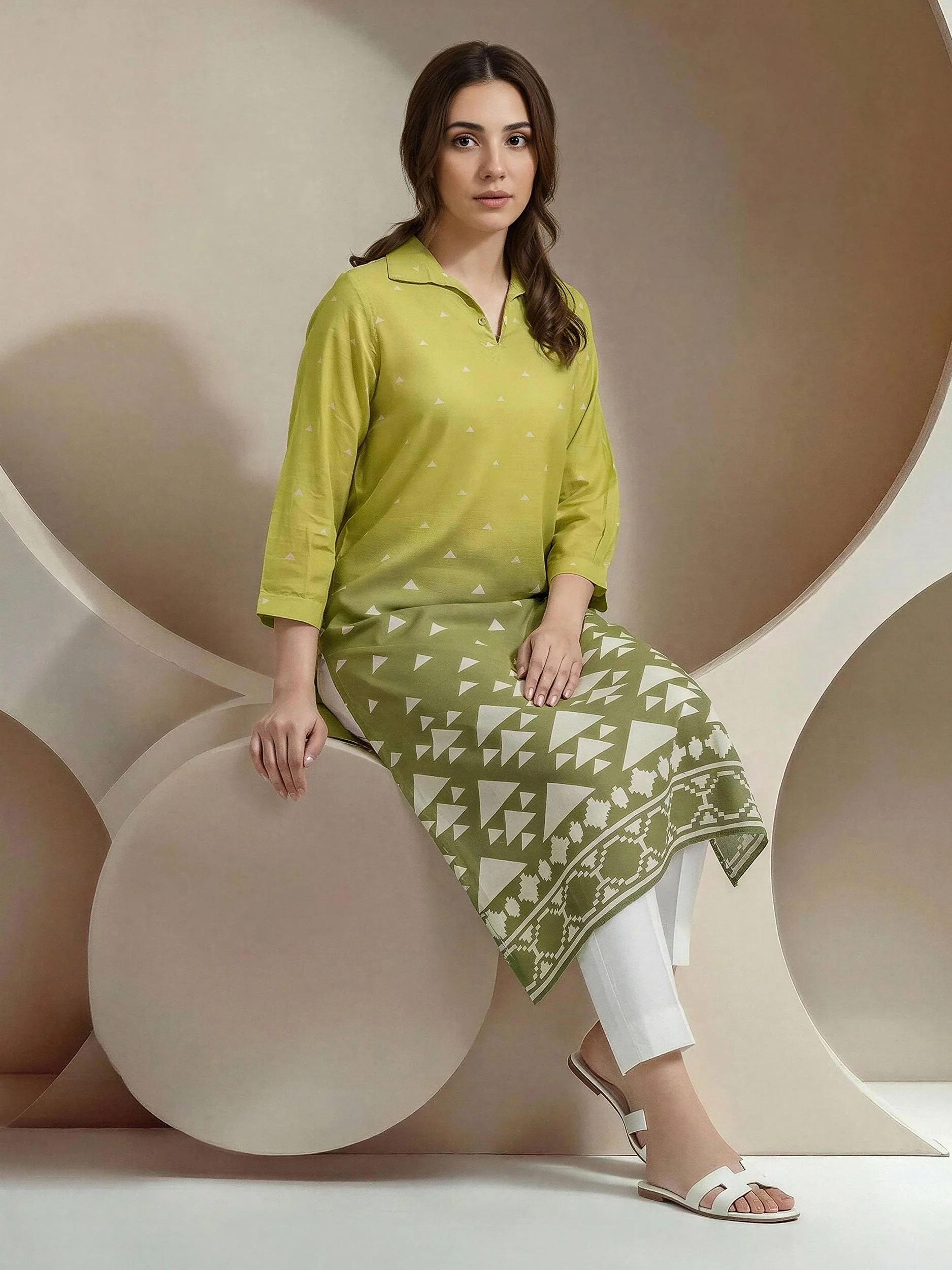 Viscose Lawn Shirt (Pret) - Image 2
