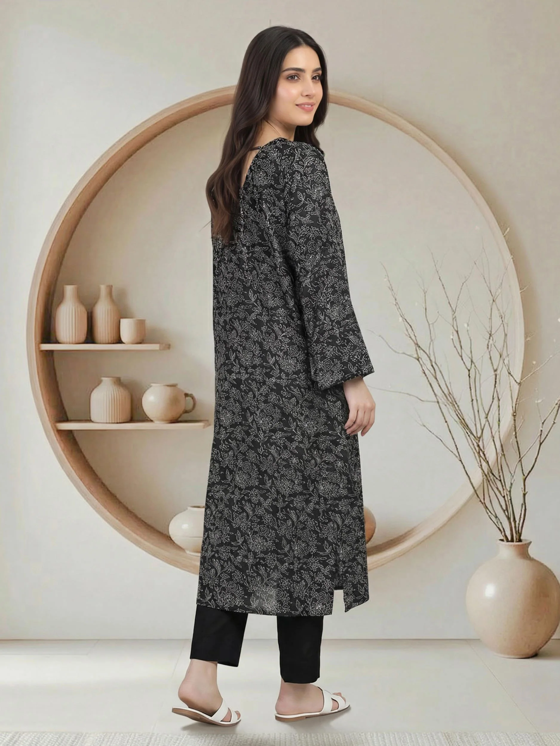 Silk Kaftan (Pret) - Image 3