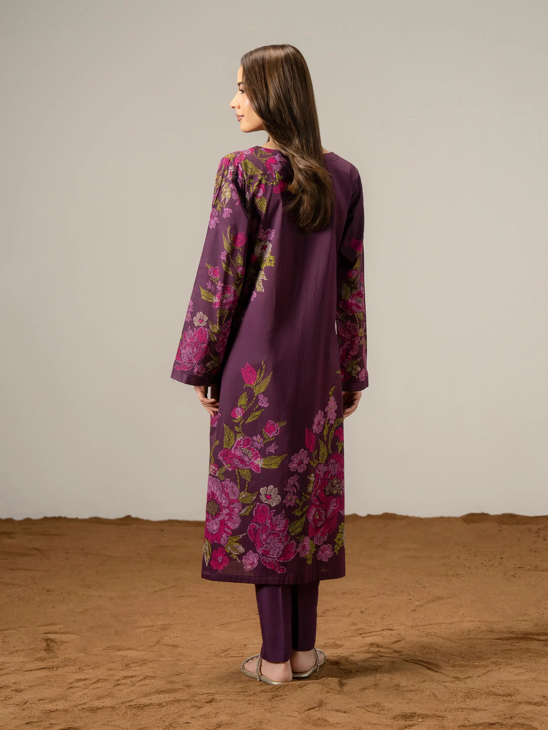 2 Piece Lawn Suit-Printed (Pret) - Image 3