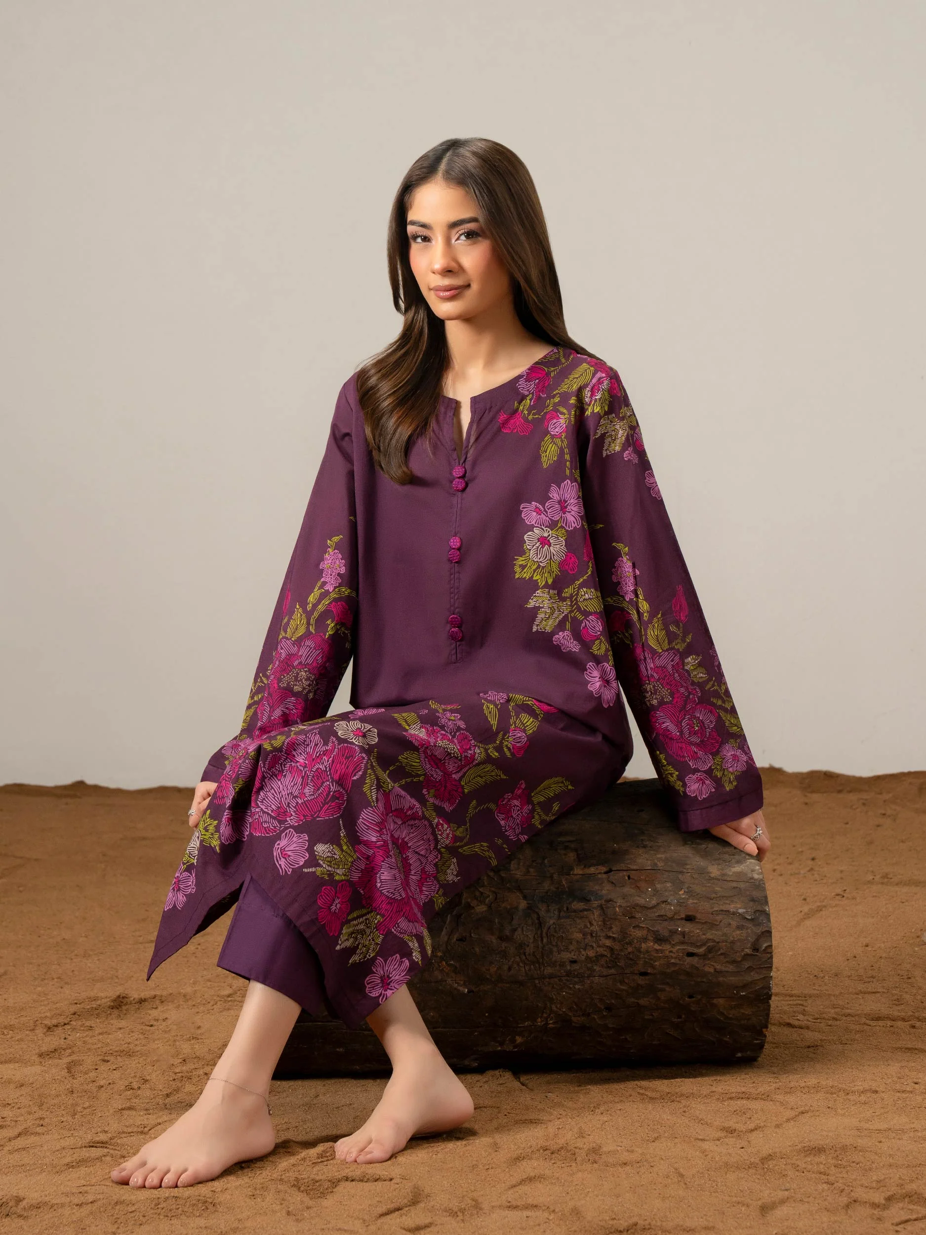 2 Piece Lawn Suit-Printed (Pret) - Image 5