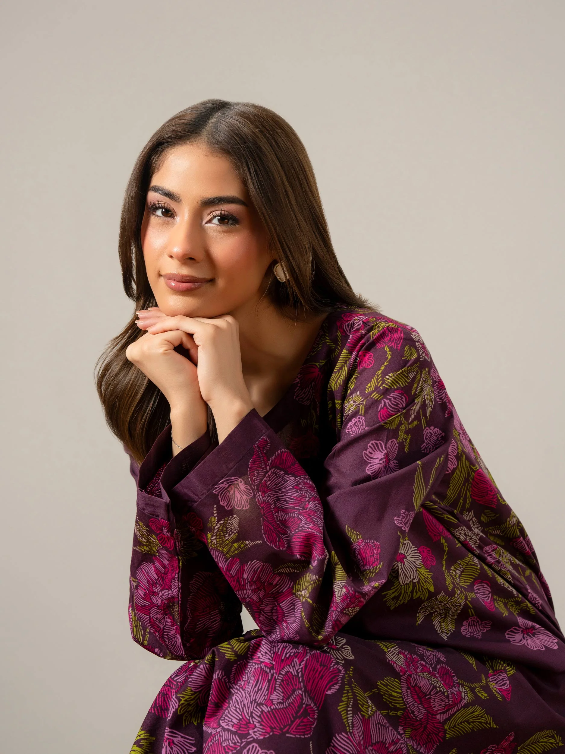 2 Piece Lawn Suit-Printed (Pret) - Image 6