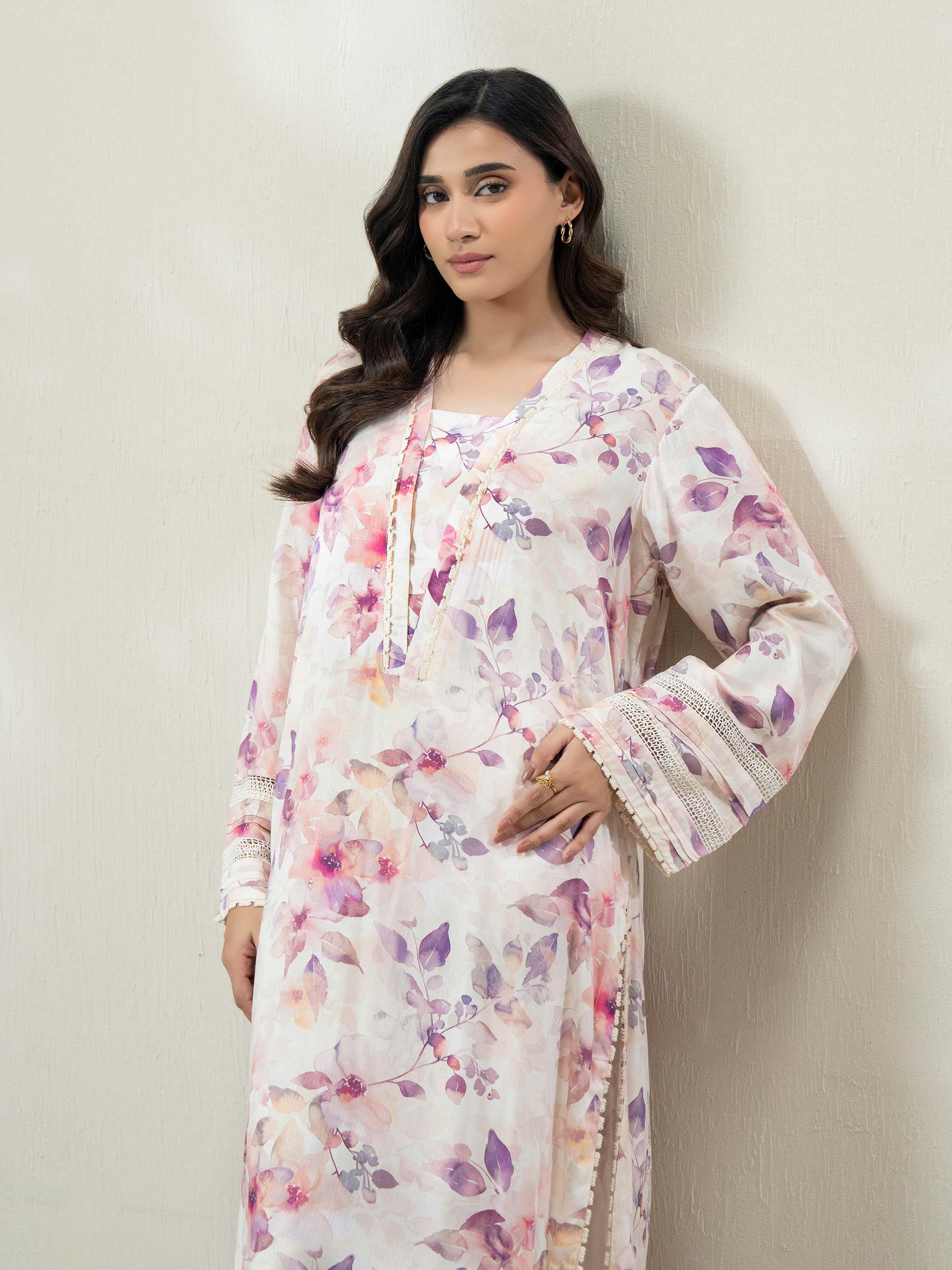 2 Piece Linen Suit (Pret) - Image 2
