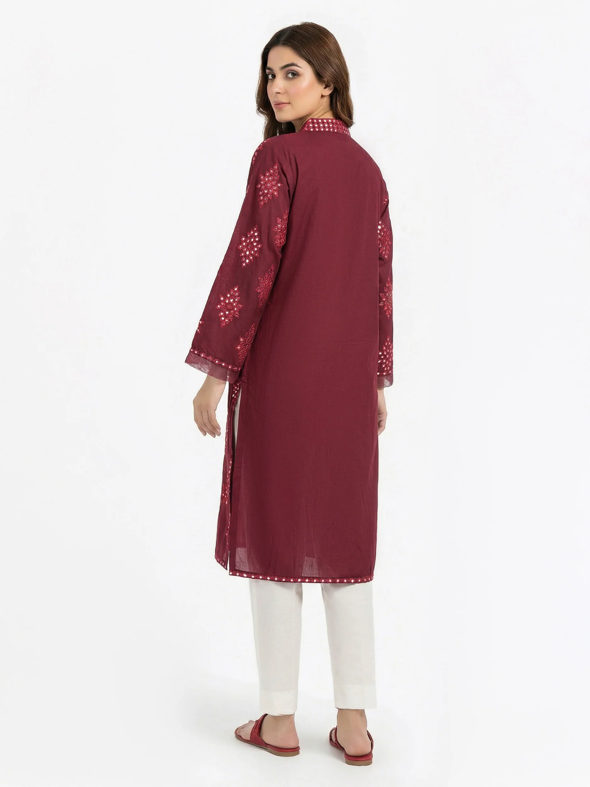 Lawn Shirt-Embroidered (Pret) - Image 2