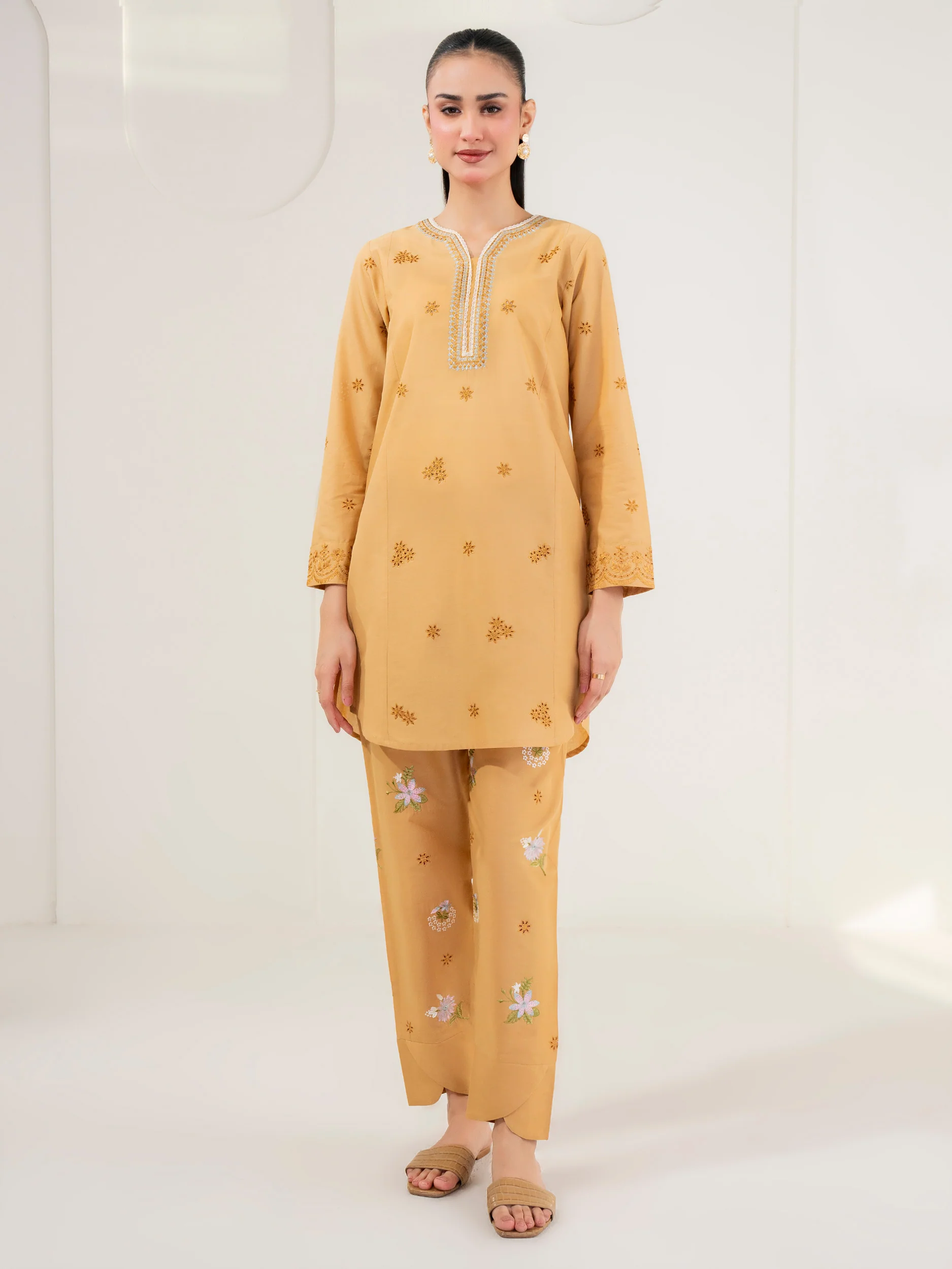 2 Piece Lawn Suit-Embroidered (Pret) - Image 3