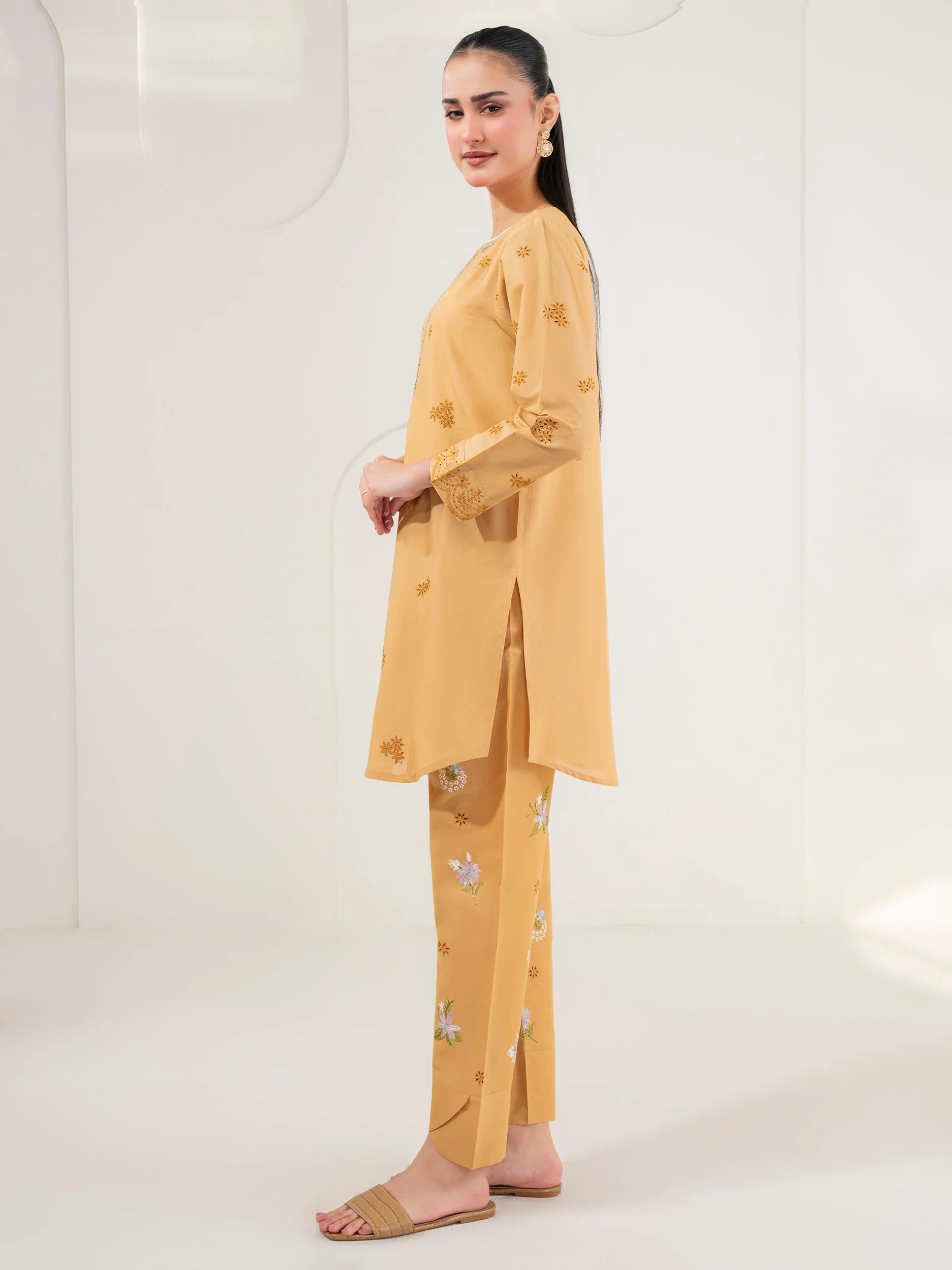2 Piece Lawn Suit-Embroidered (Pret) - Image 5
