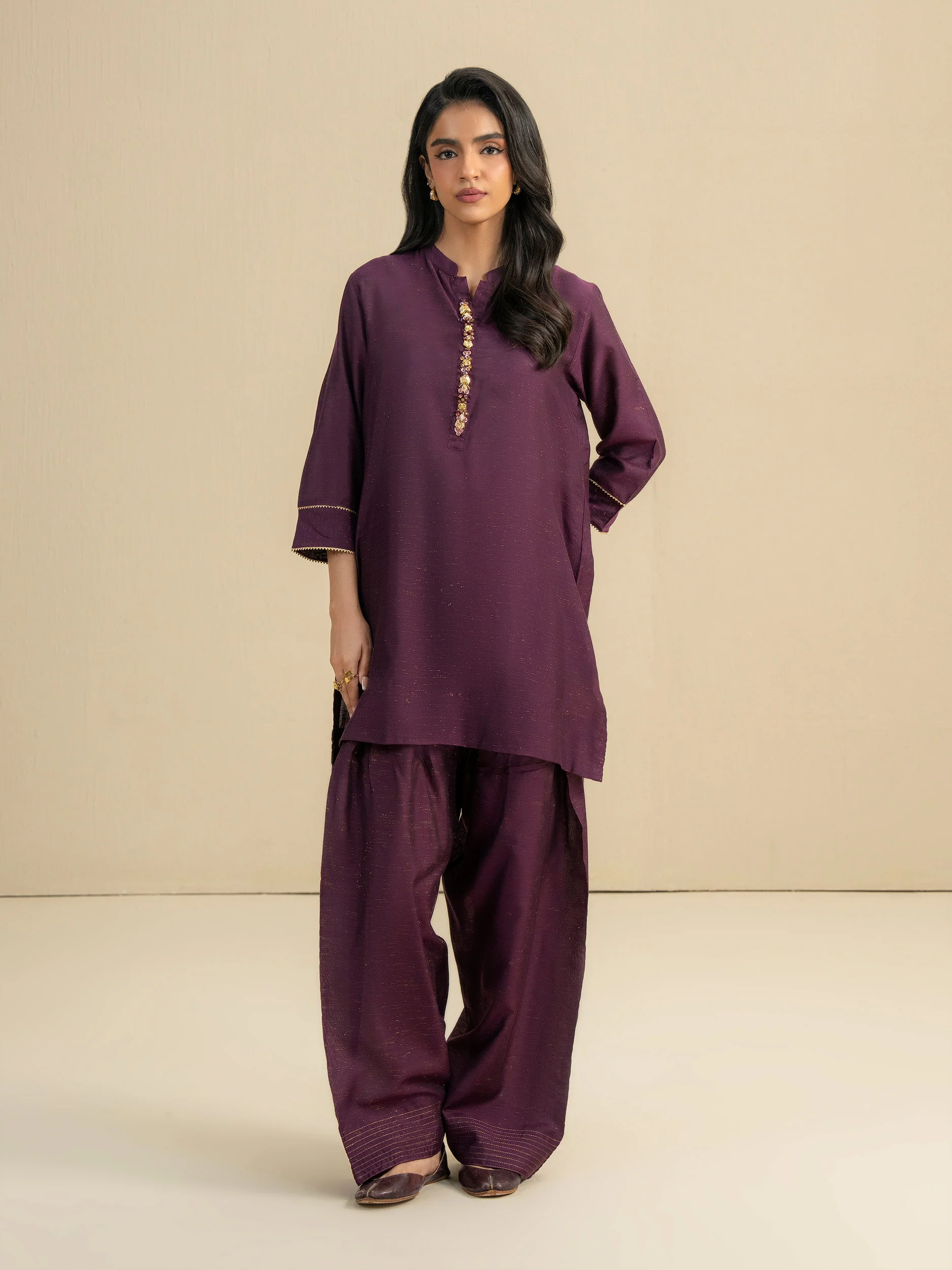 2 Piece Missouri Suit-Embroidered (Pret) - Image 5