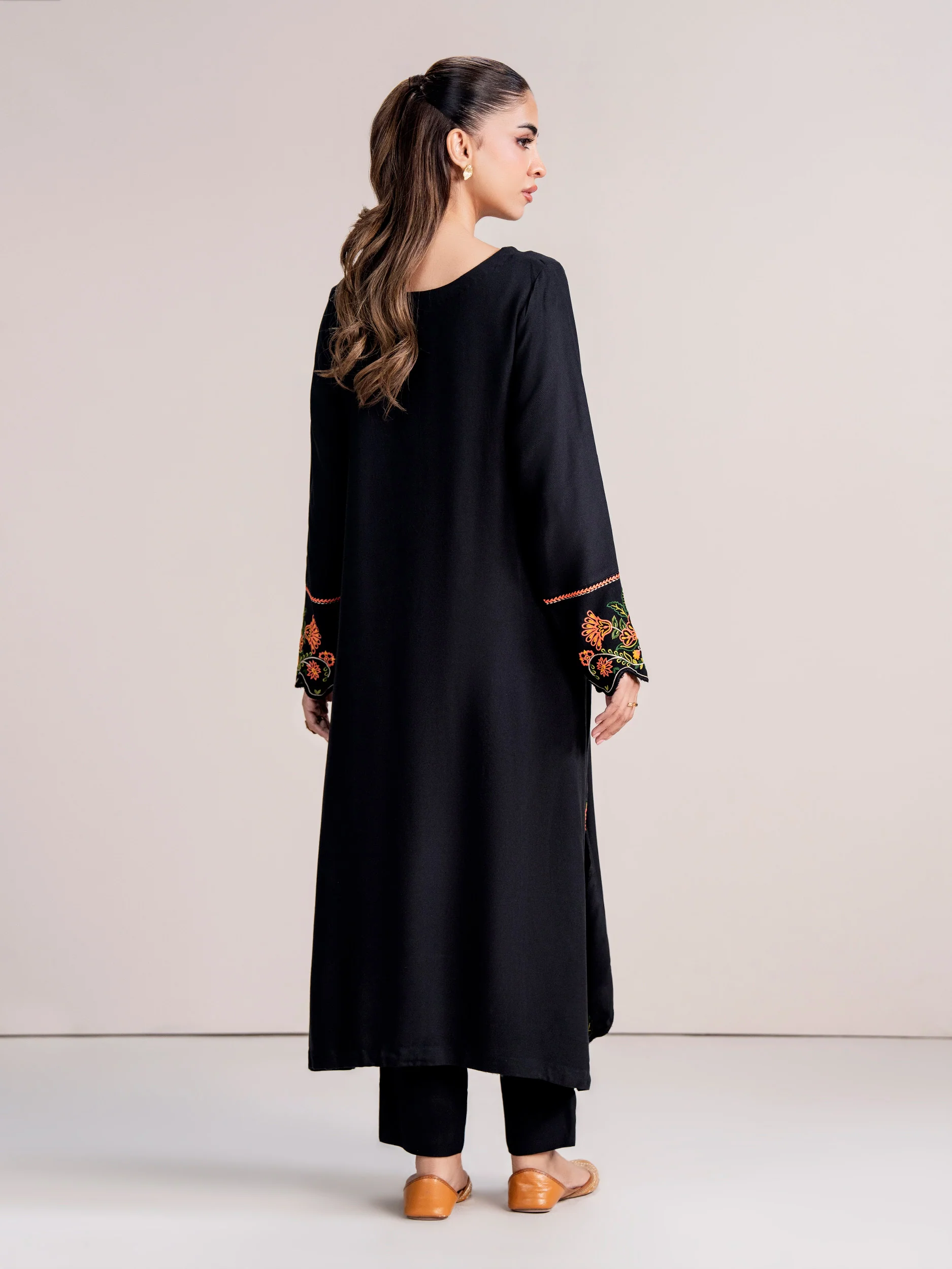 2 Piece Marina Suit- Embroidered (Pret) - Image 3