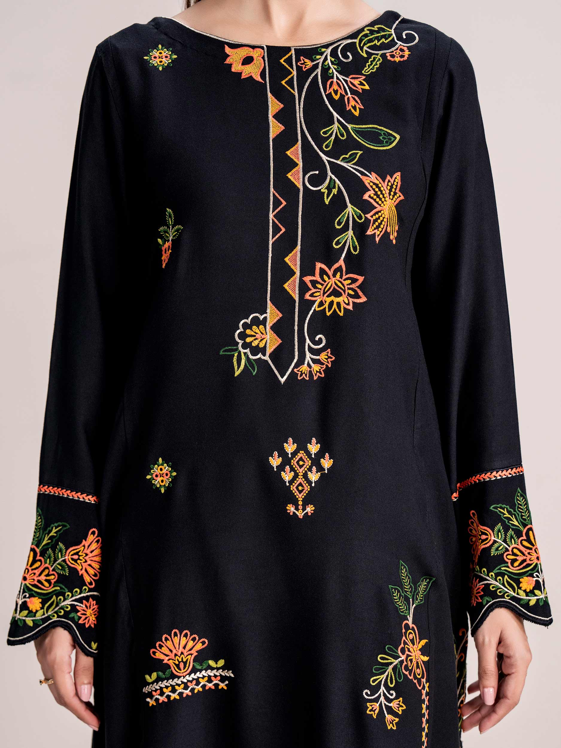 2 Piece Marina Suit- Embroidered (Pret) - Image 6