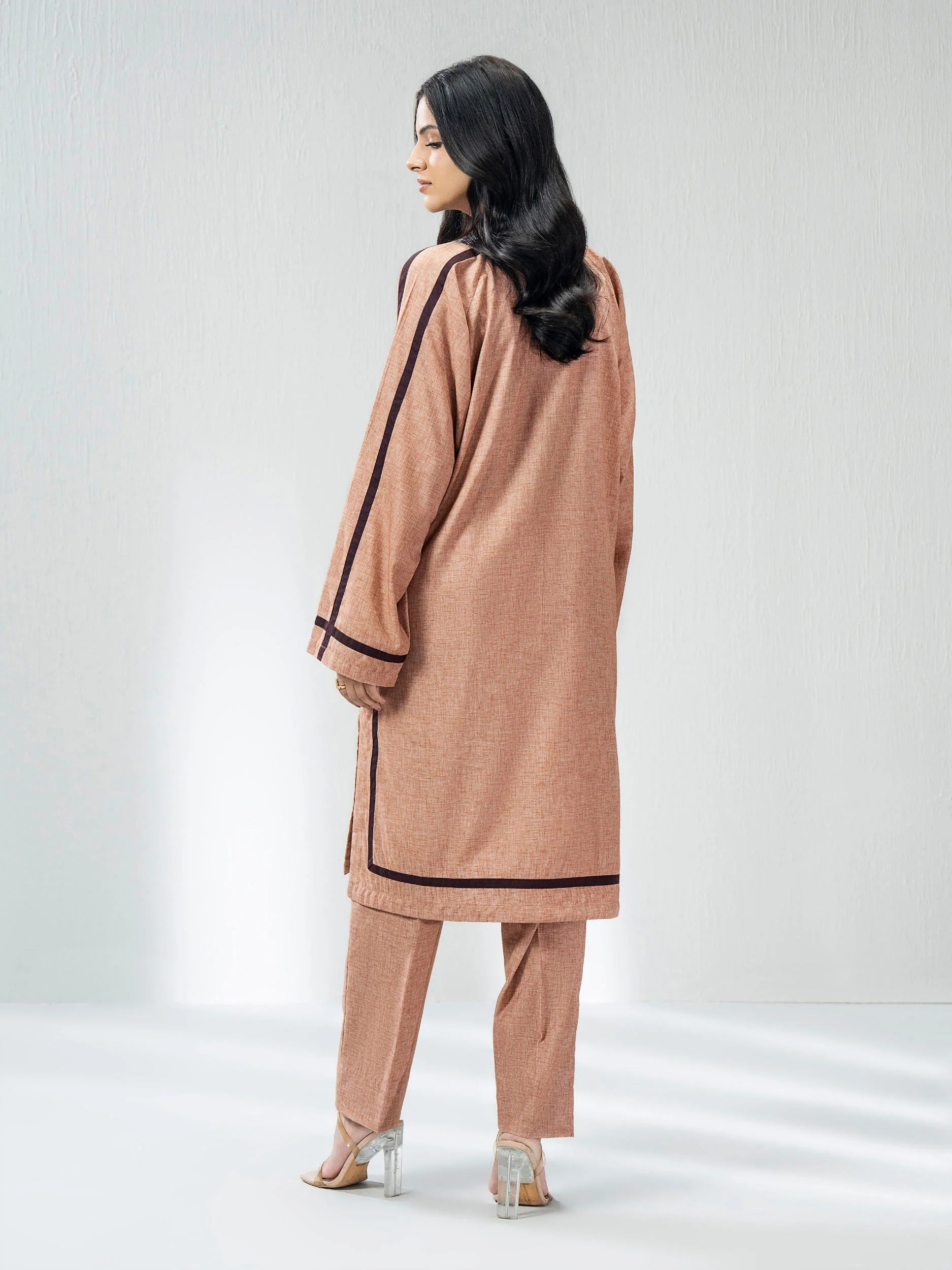 2 Piece Yarn Dyed Suit (Pret) - Image 3