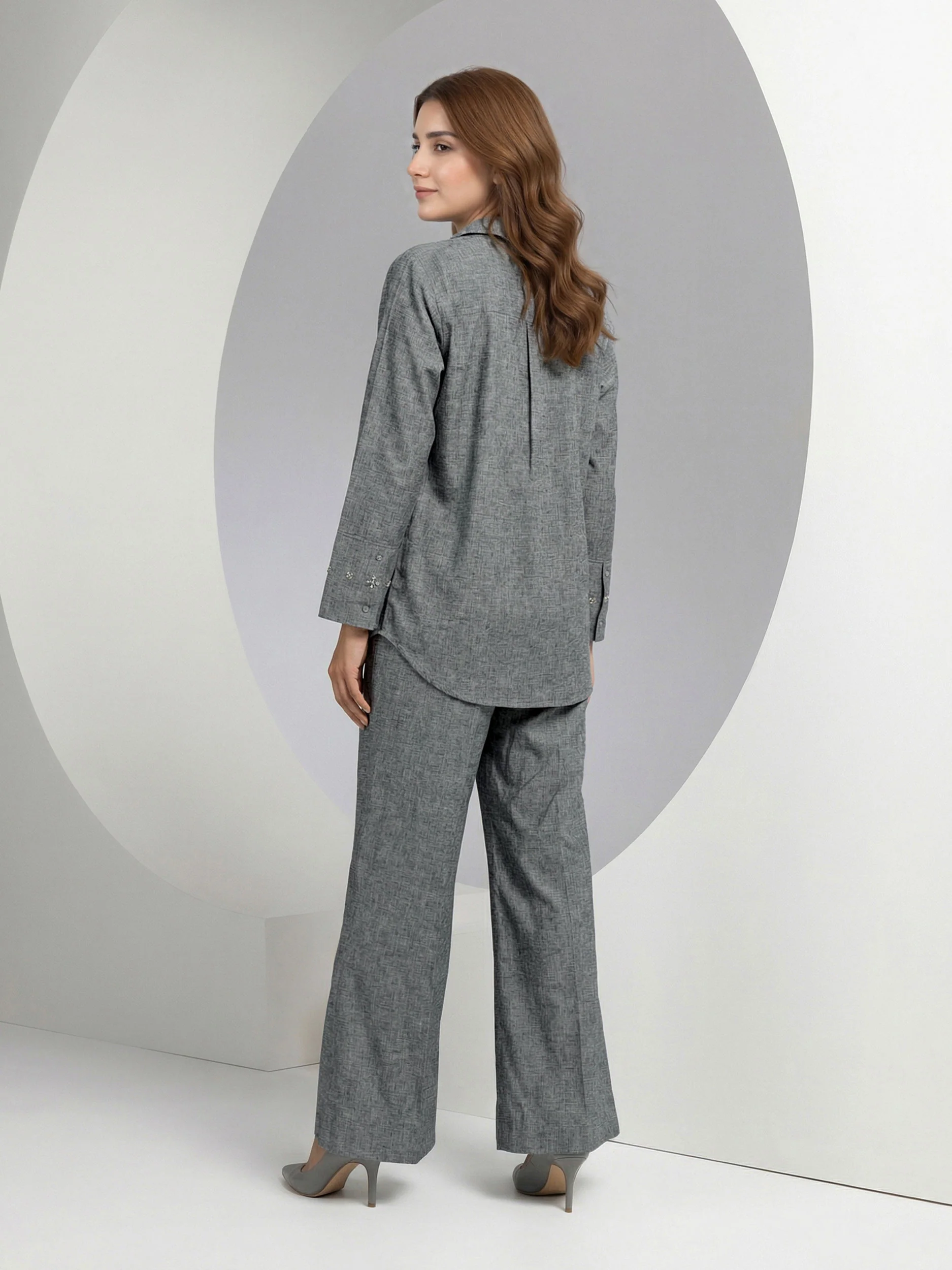 Yarn Dyed Co-ord Set - Image 2