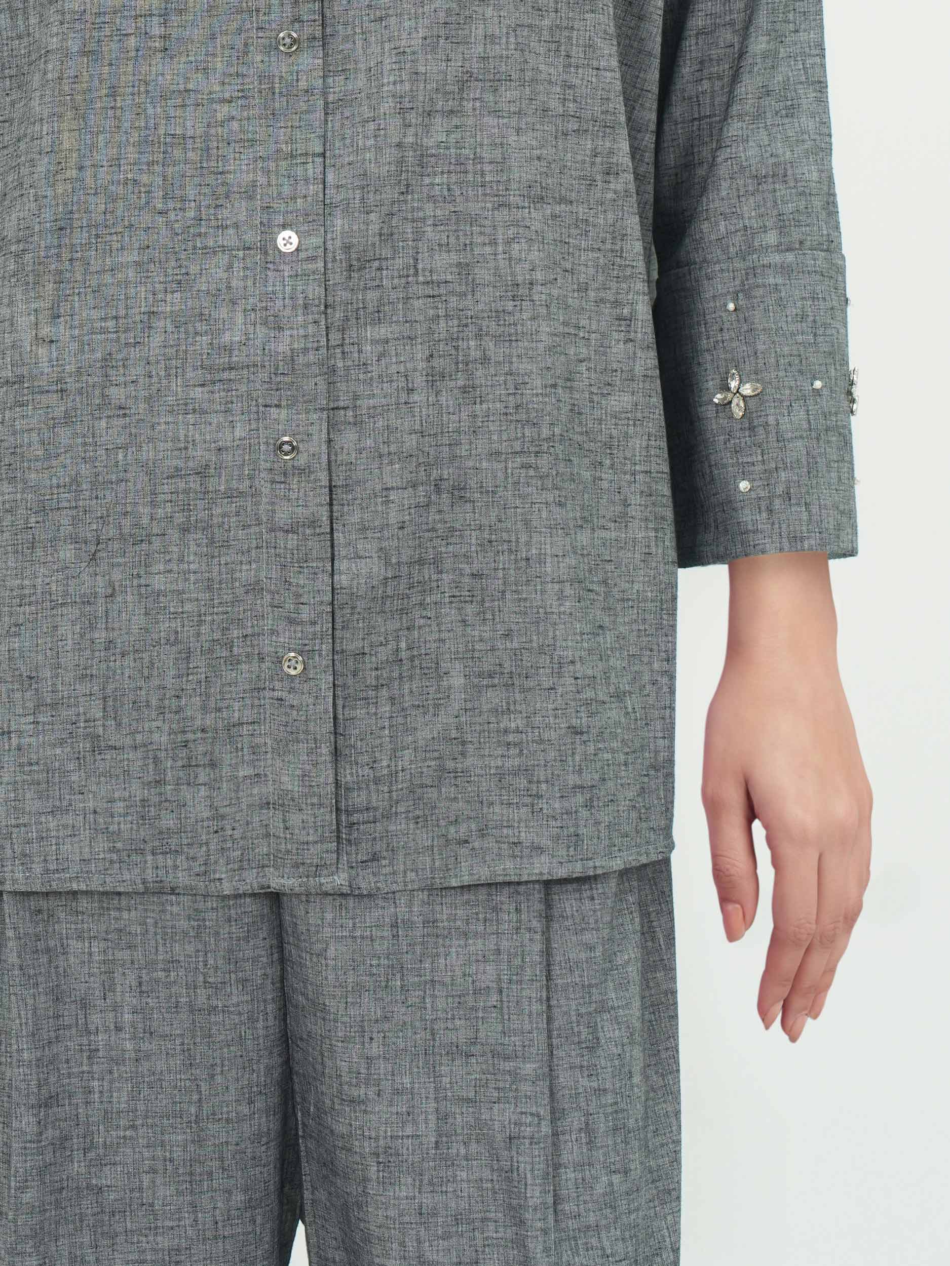 Yarn Dyed Co-ord Set - Image 4