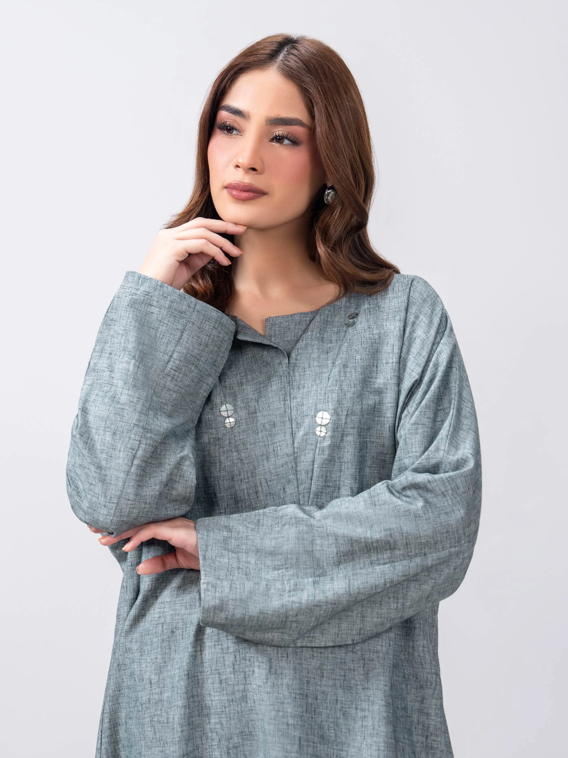 2 Piece Yarn Dyed Suit (Pret) - Image 5