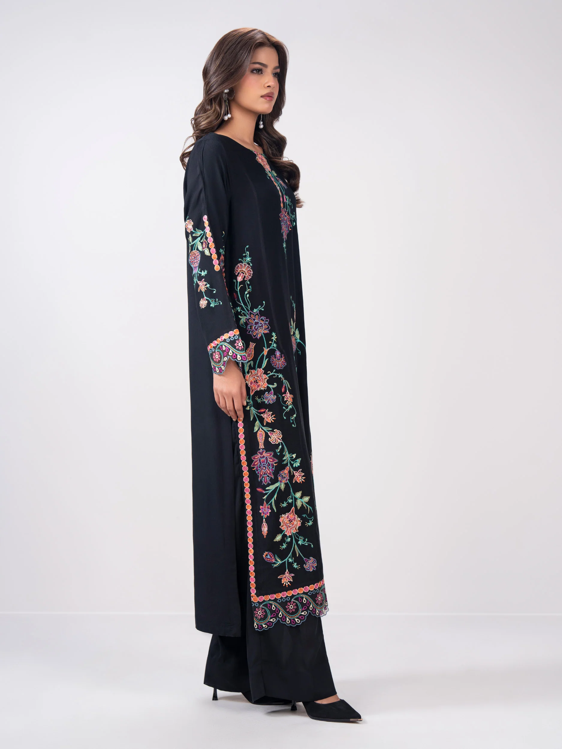 Marina Shirt- Embroidered (Pret) - Image 6