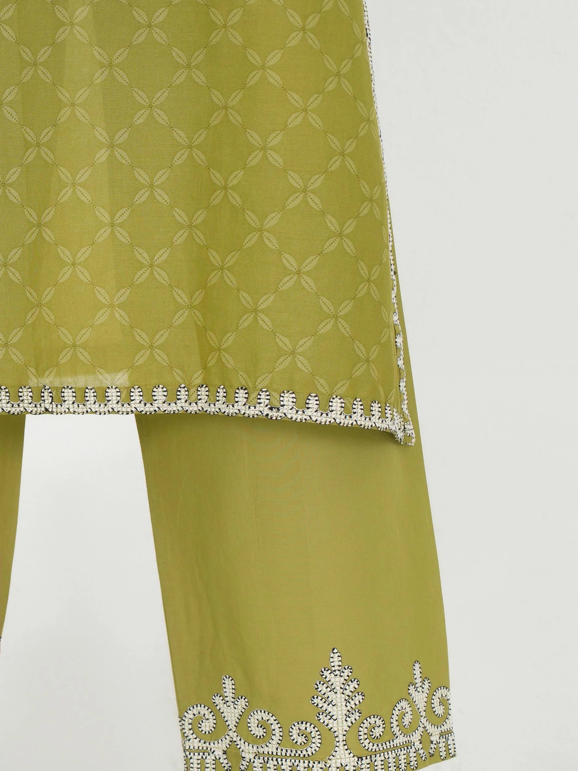 2 Piece Lawn Suit- Embroidered (Pret) - Image 6