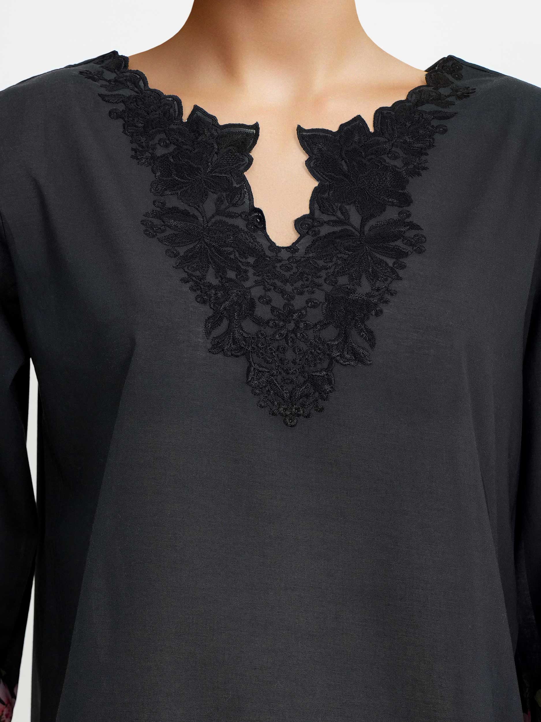 Lawn Shirt-Embroidered (Pret) - Image 3
