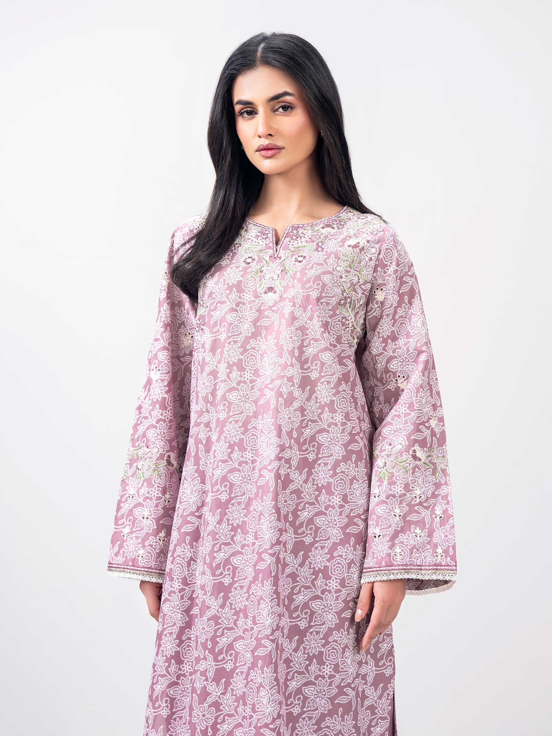 2 Piece Lawn Suit- Embroidered (Pret) - Image 5