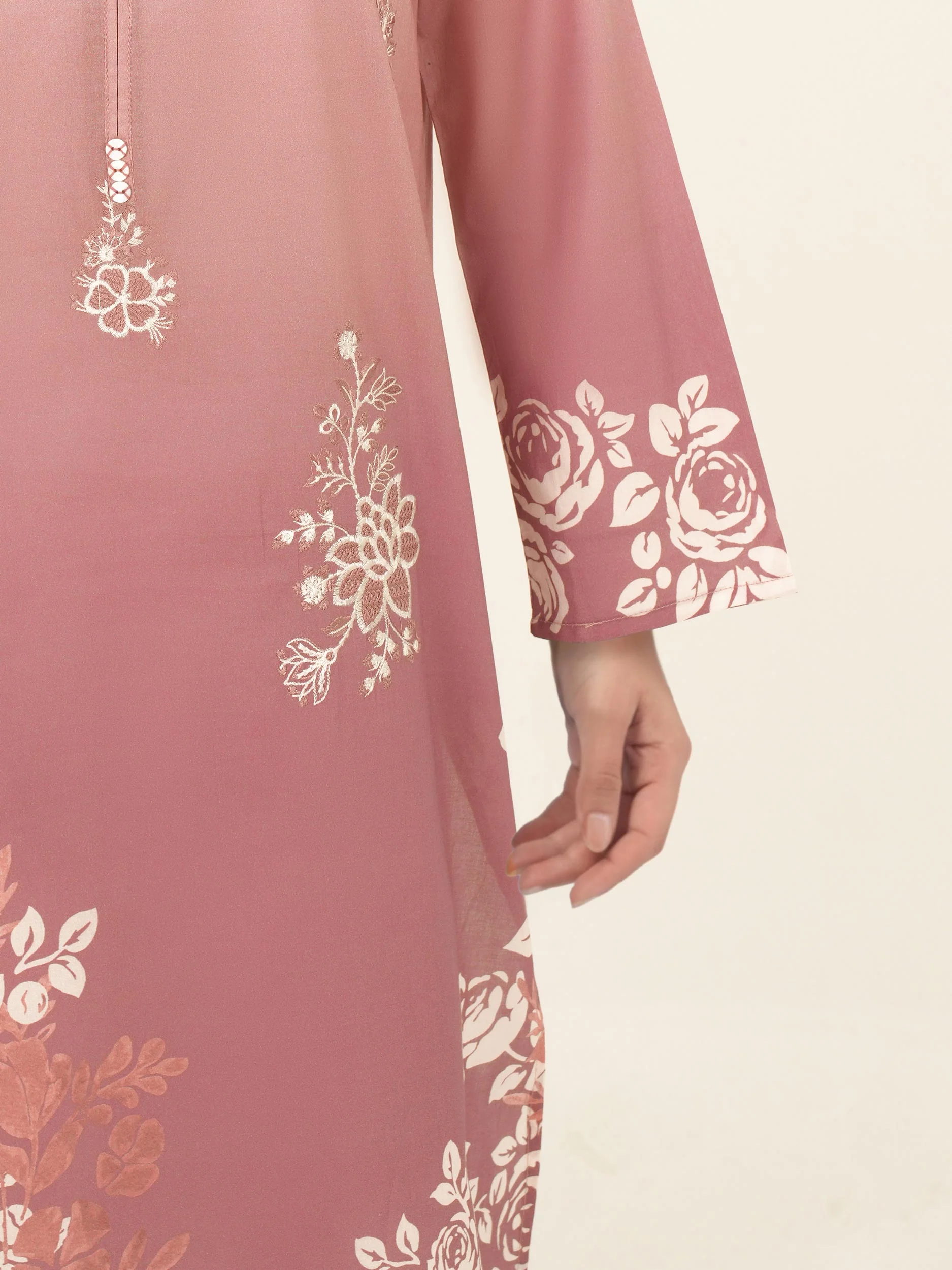 2 Piece Lawn Suit- Embroidered (Pret) - Image 5