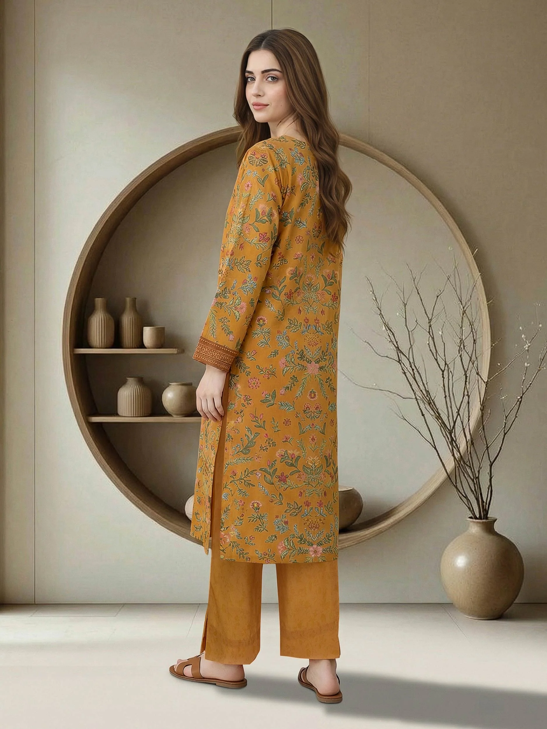 2 Piece Grip Suit- Embroidered (Pret) - Image 3
