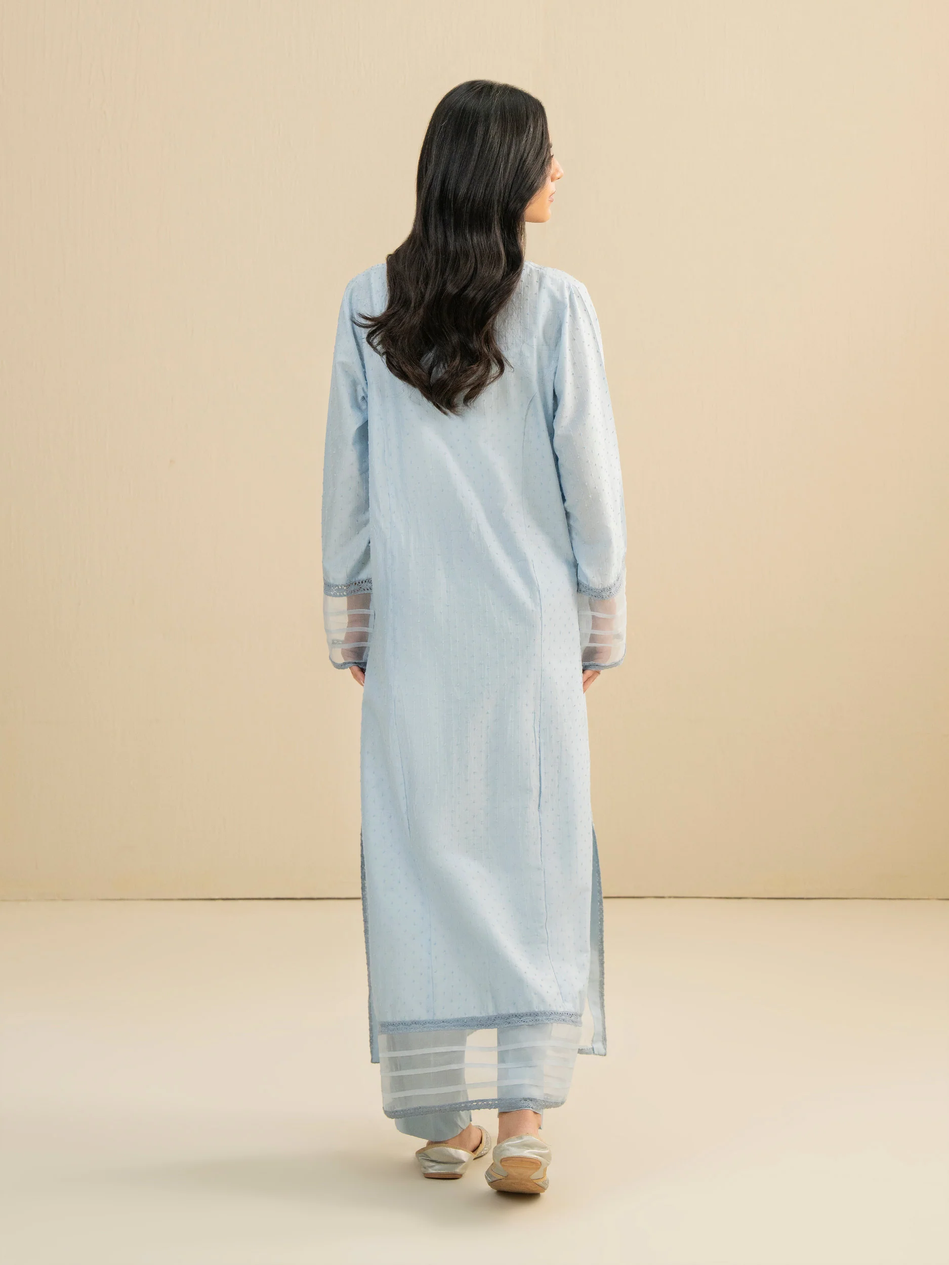 2 Piece Lawn Suit-Dyed (Pret) - Image 7