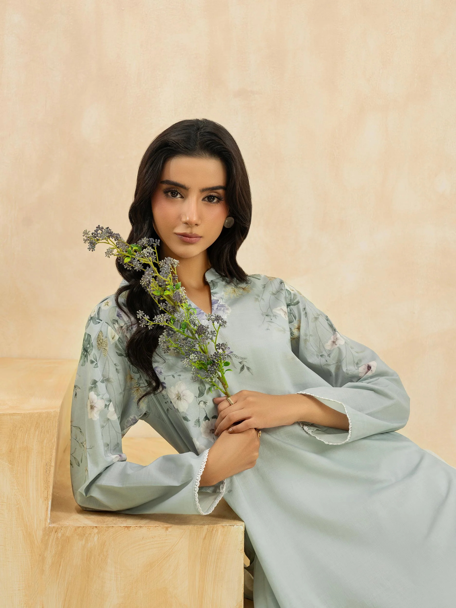 Cambric Top-Printed (Pret) - Image 7