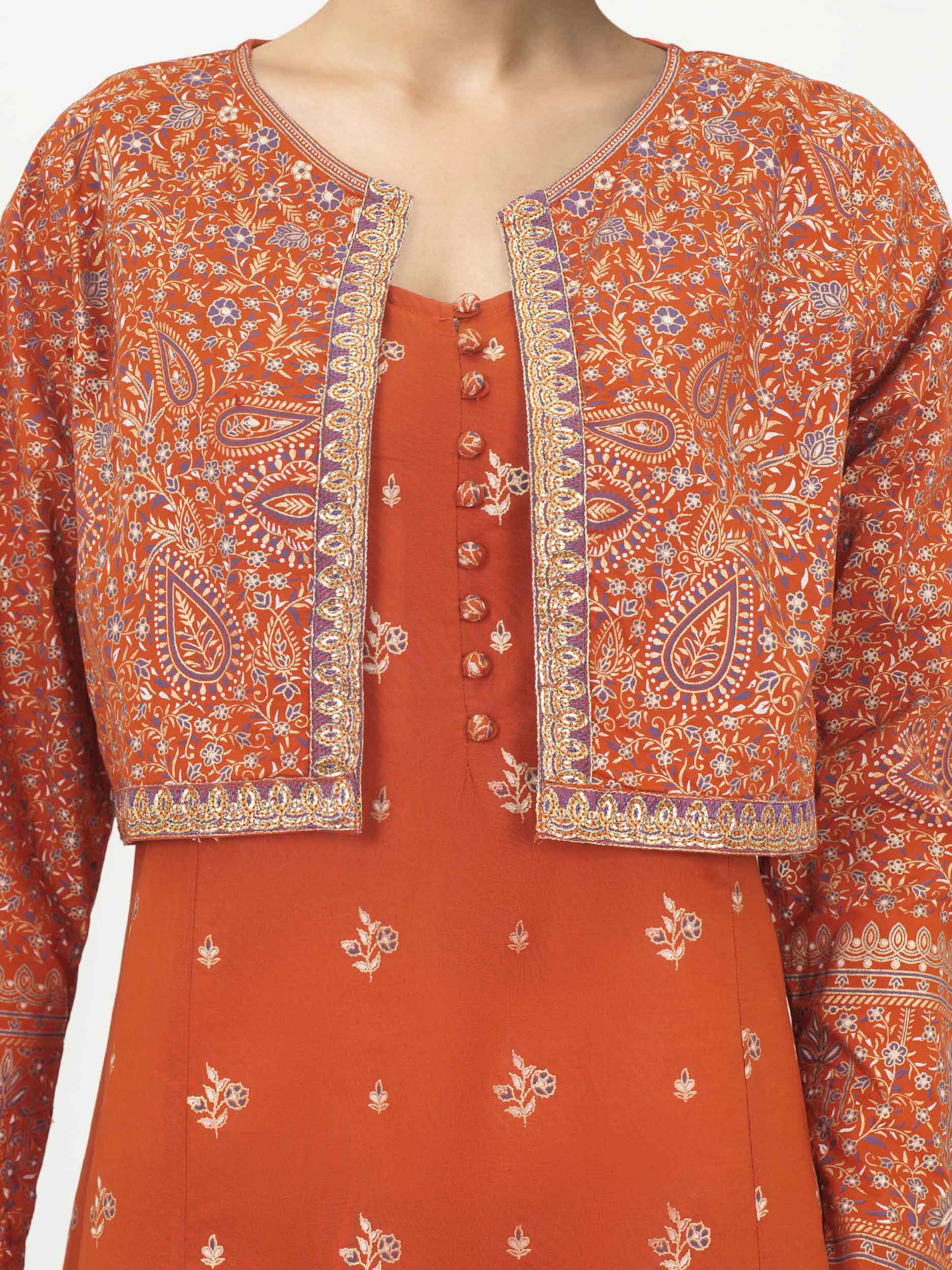 2 Piece Cambric Suit (Pret) - Image 4