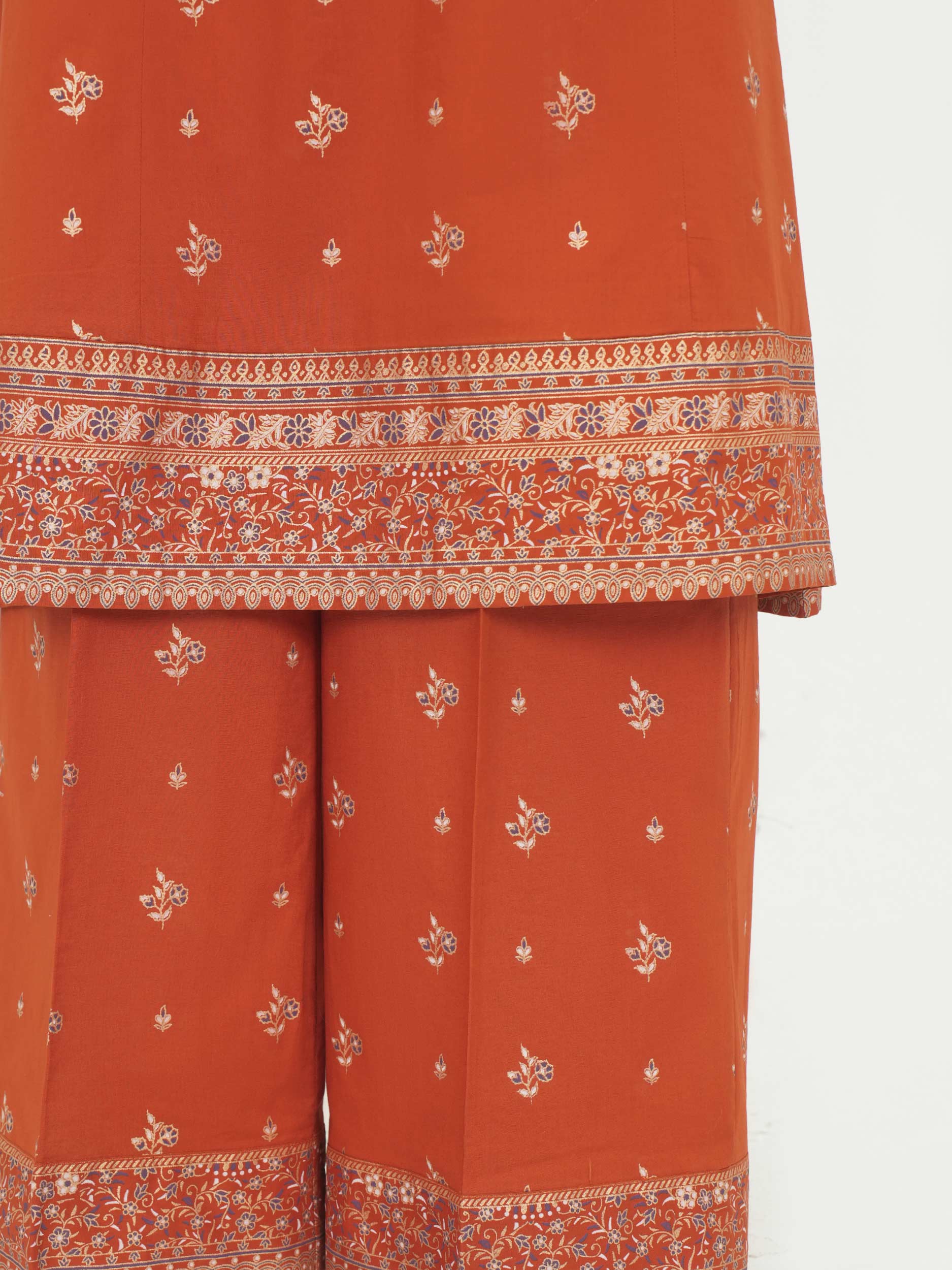 2 Piece Cambric Suit (Pret) - Image 5