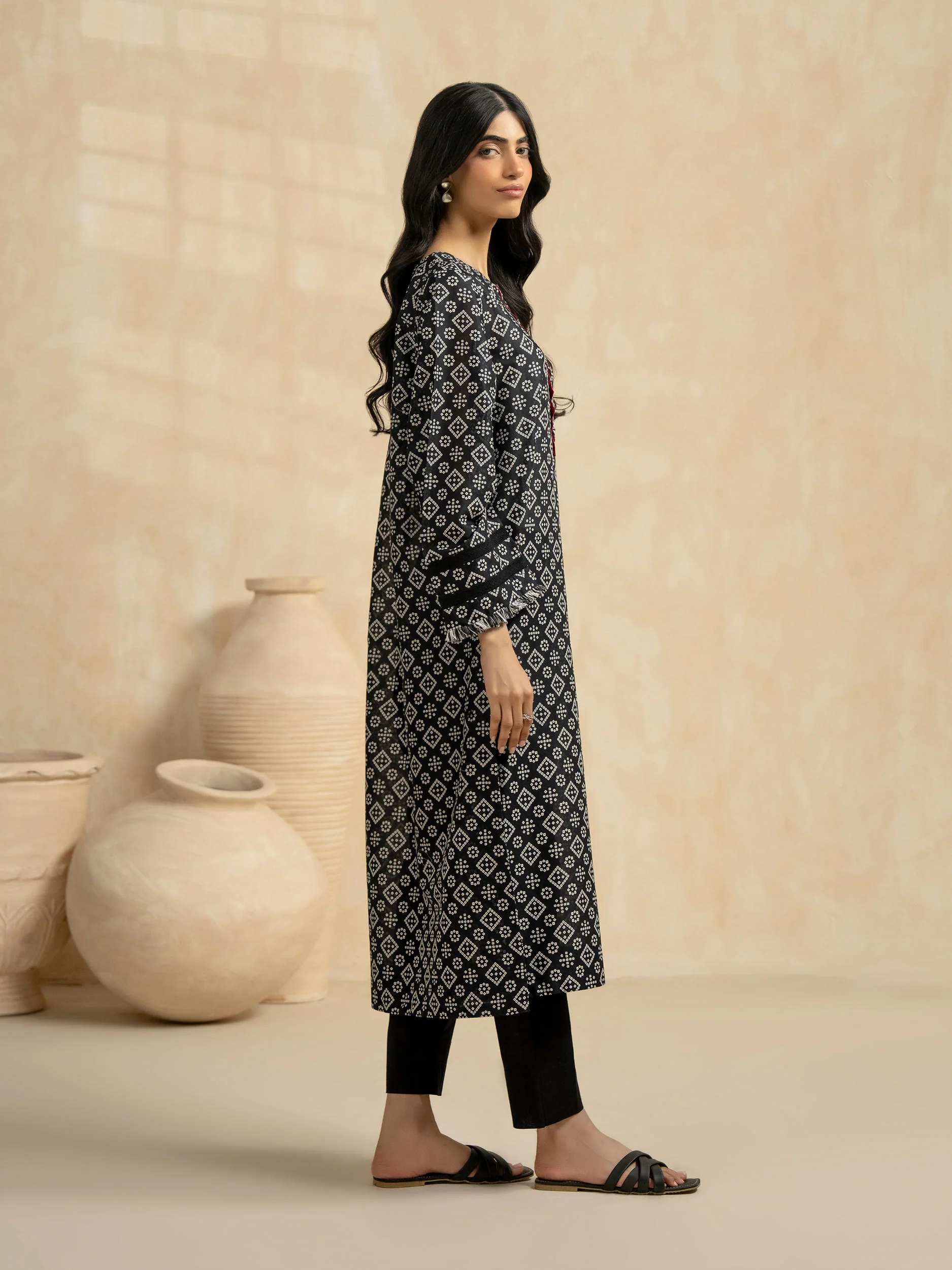 Lawn Shirt-Printed (Pret) - Image 3