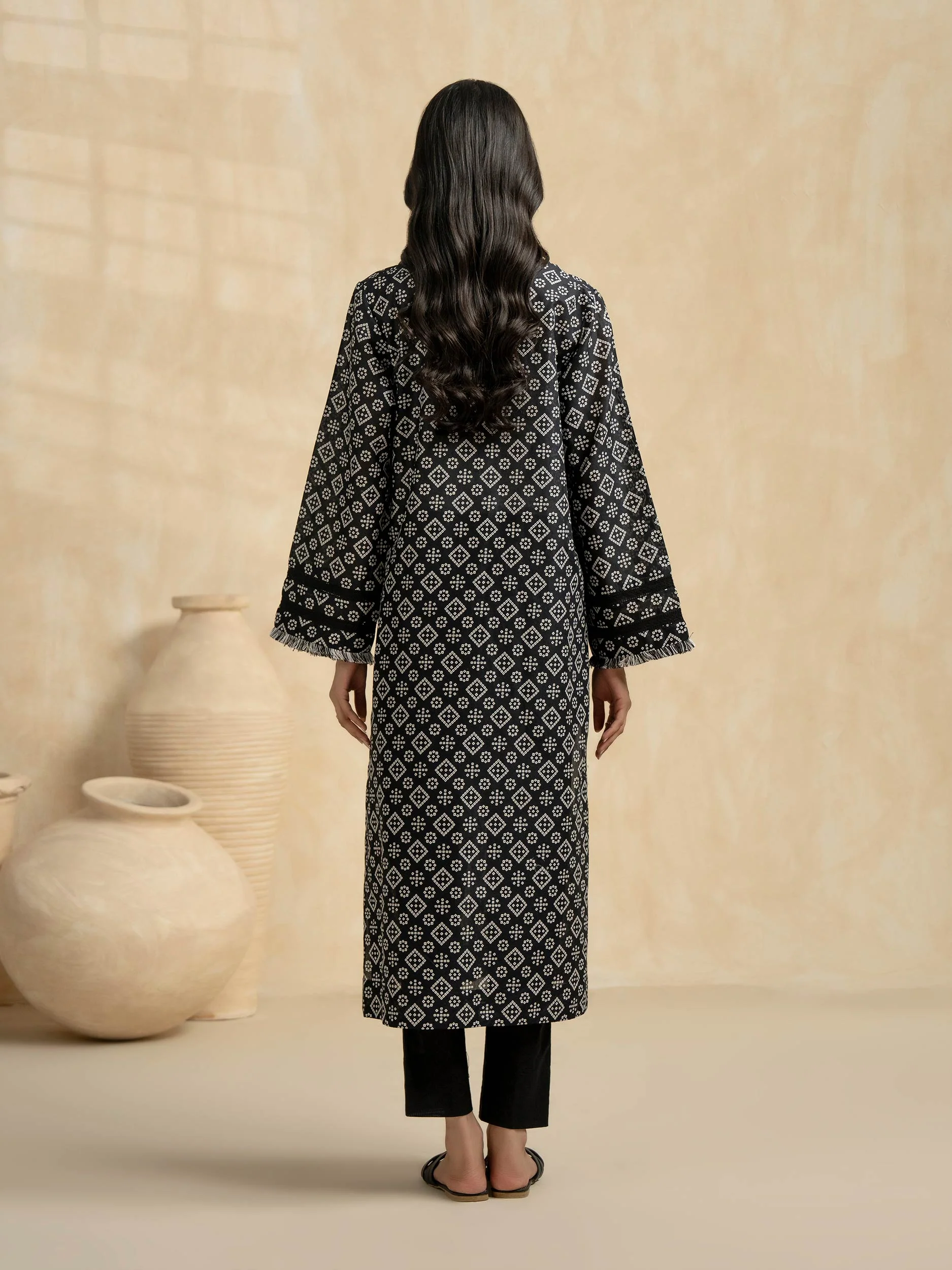 Lawn Shirt-Printed (Pret) - Image 4