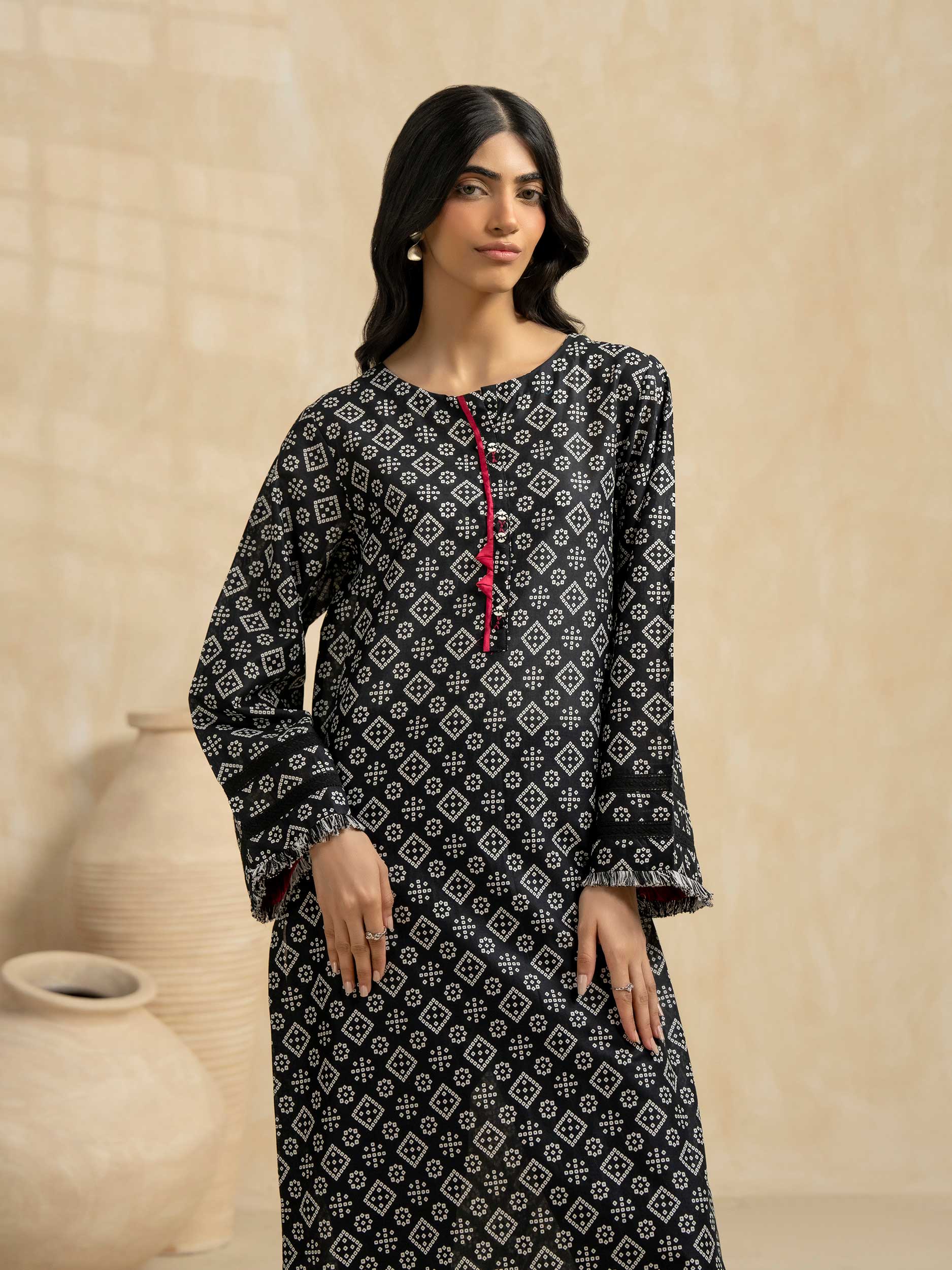 Lawn Shirt-Printed (Pret) - Image 5