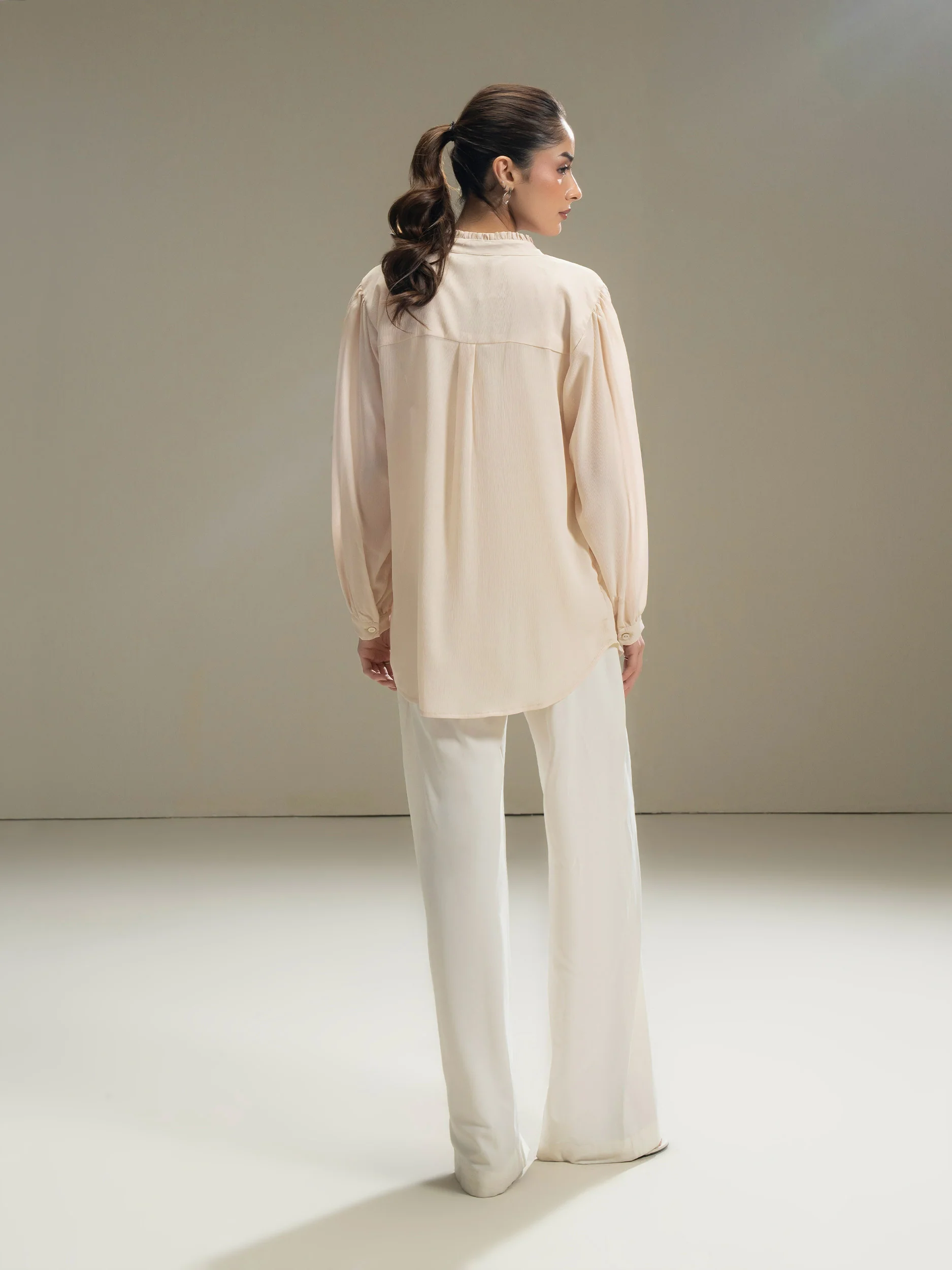 Dyed Chiffon Top - Image 4