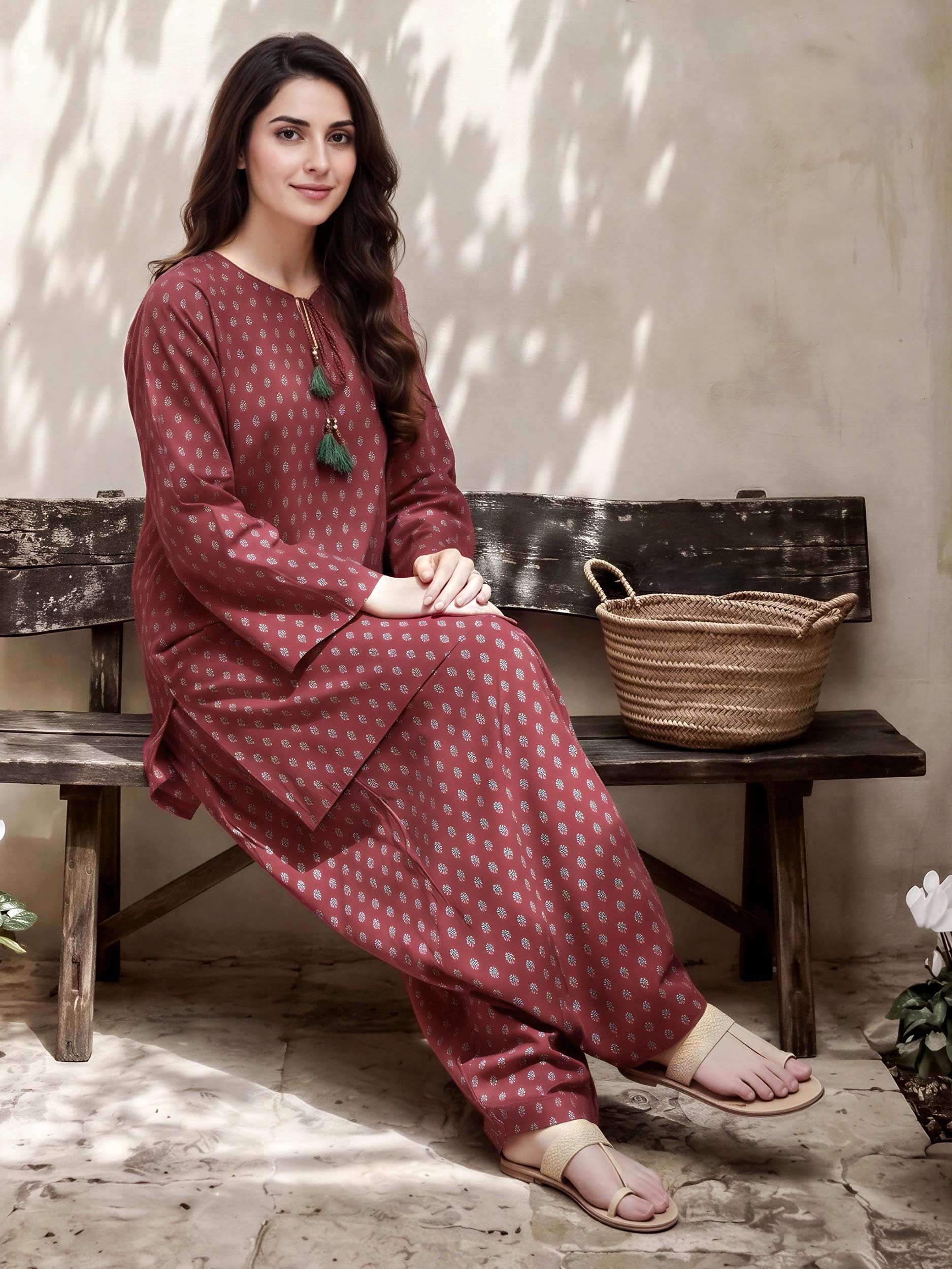 2 Piece Lawn Suit (Pret) - Image 3