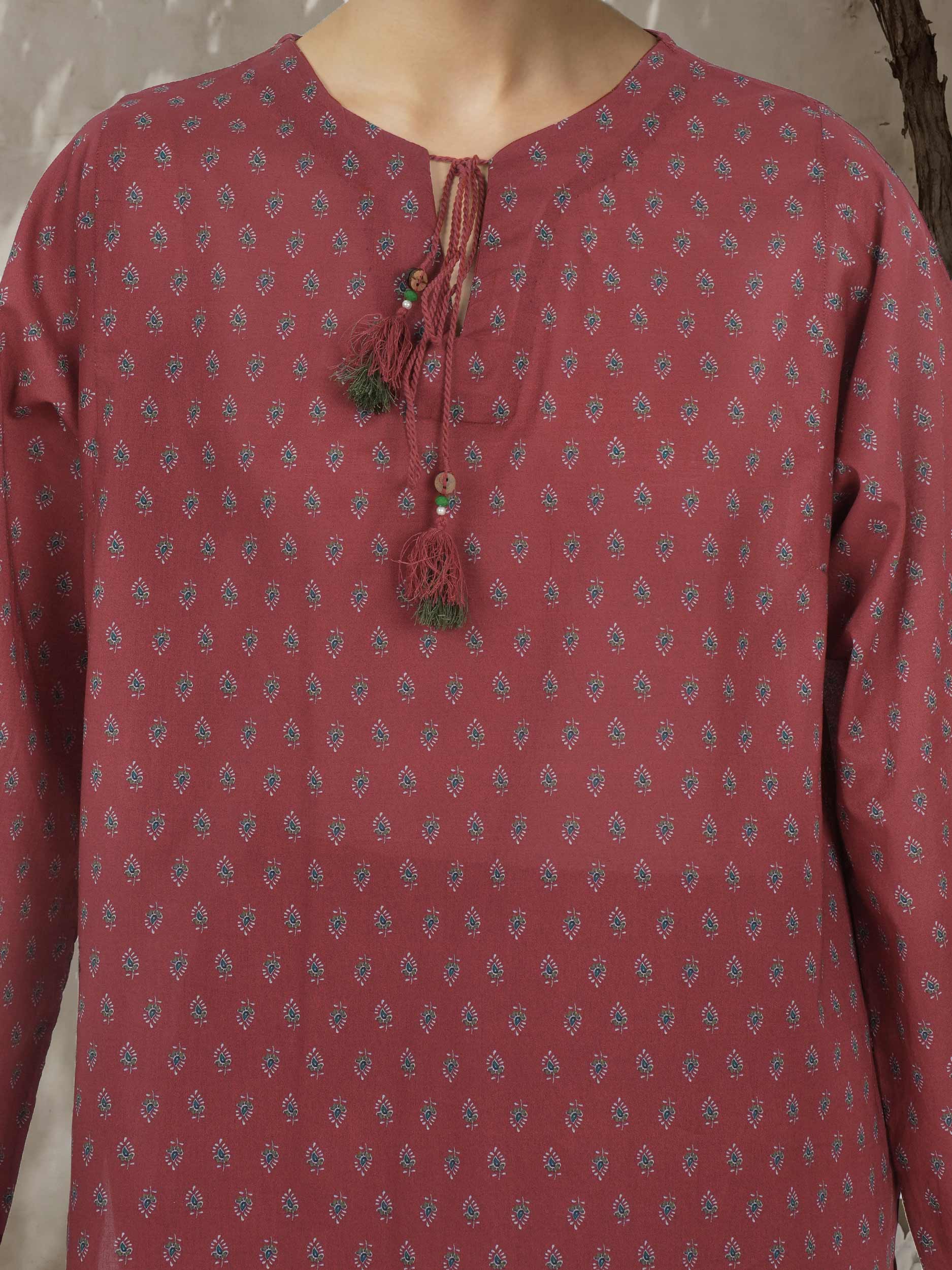 2 Piece Lawn Suit (Pret) - Image 4