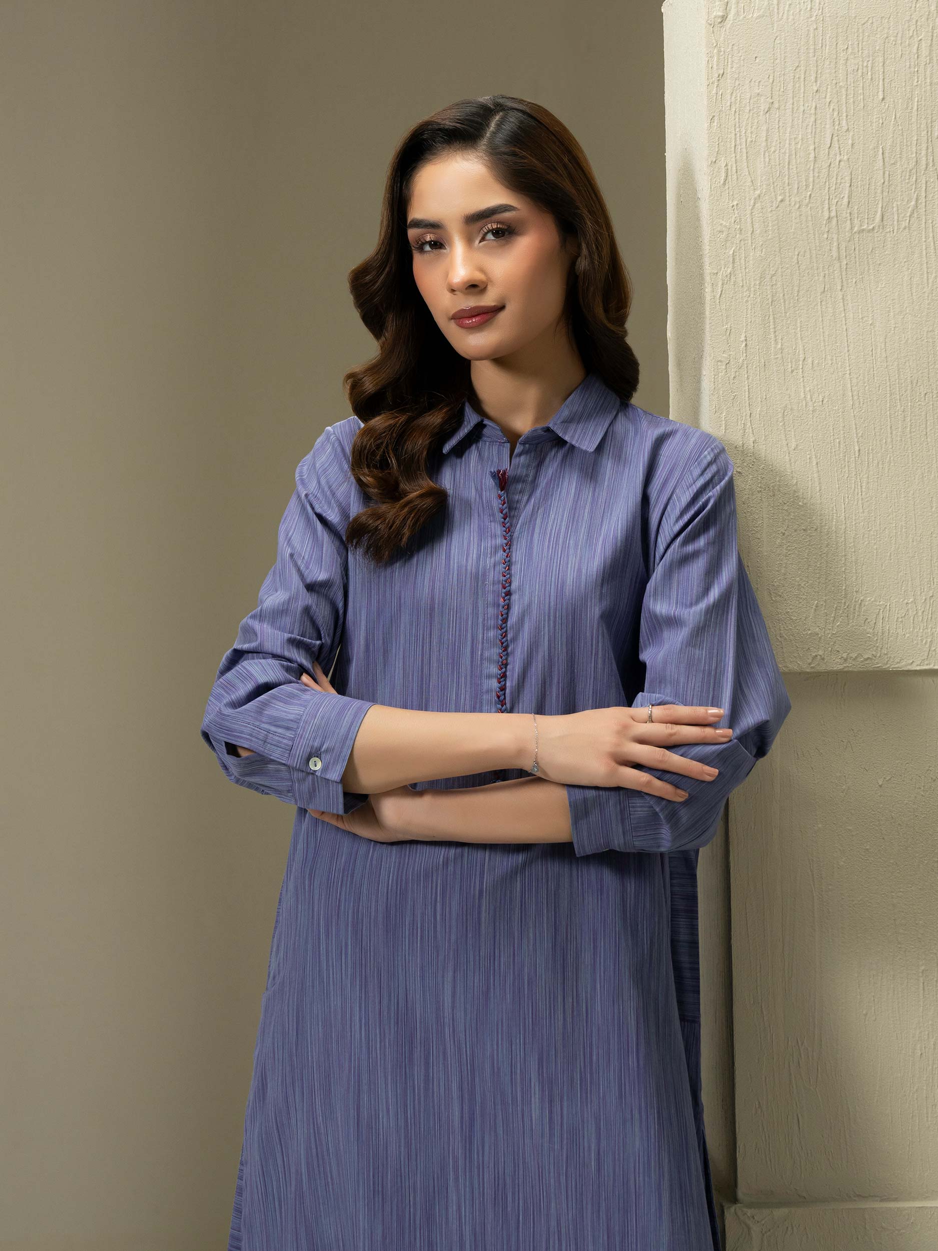 2 Piece Yarn Dyed Suit (Pret) - Image 5