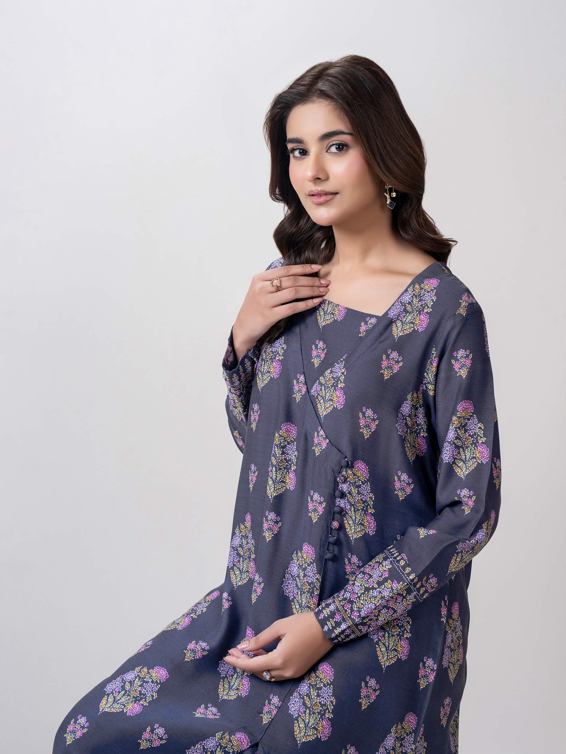 2 Piece Viscose Suit (Pret) - Image 6