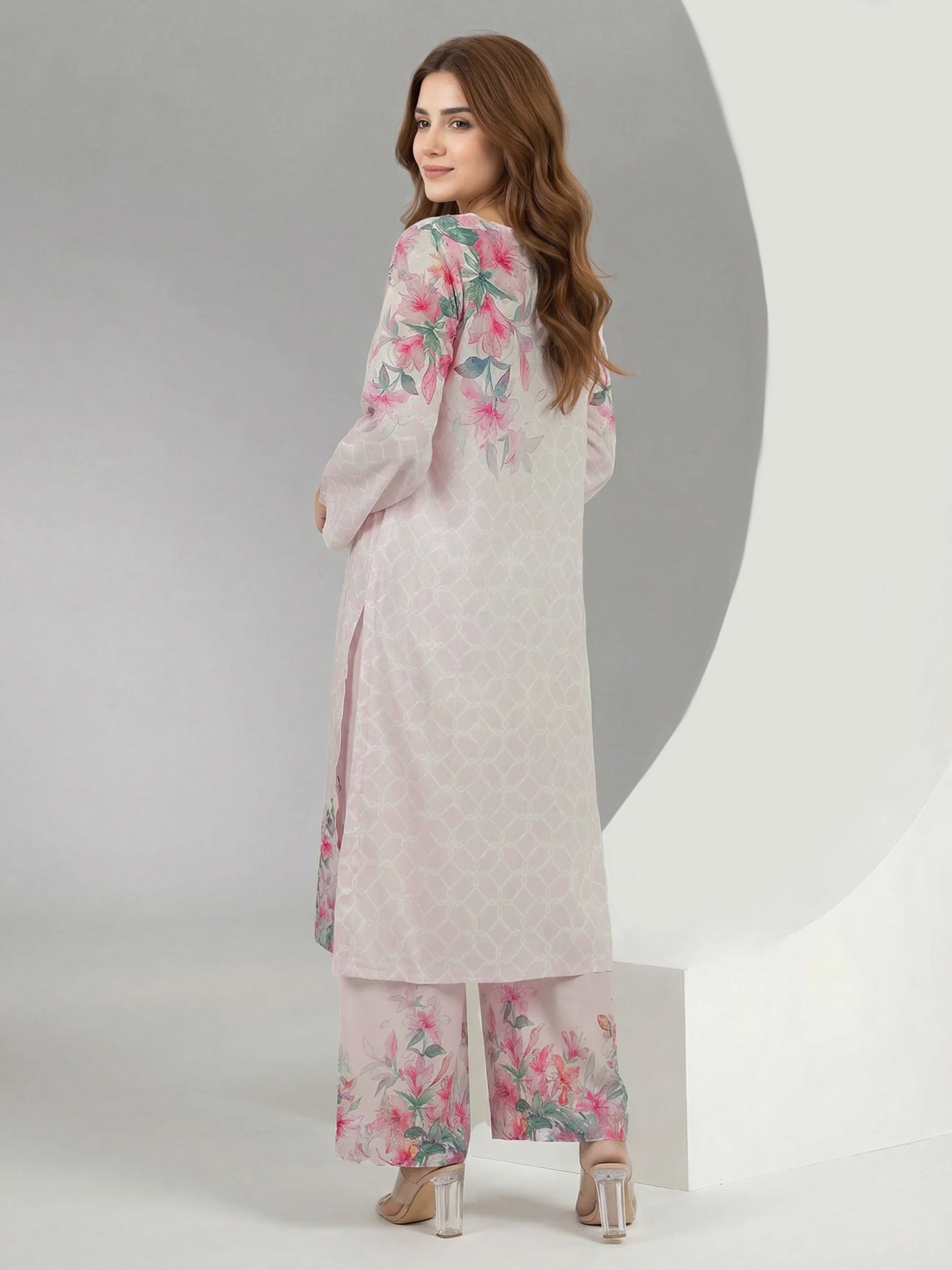 2 Piece Viscose Suit (Pret) - Image 2