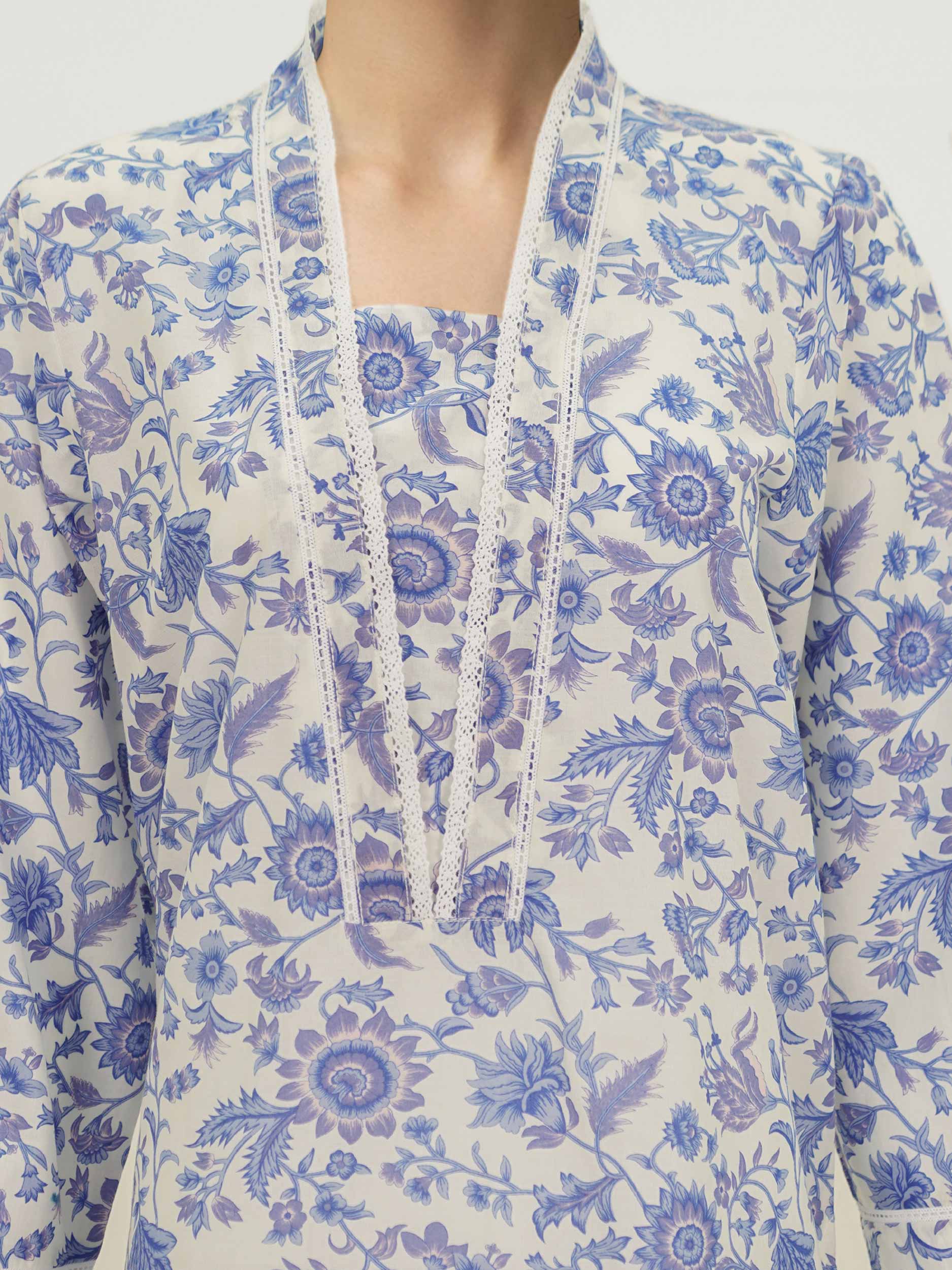 2 Piece Cambric Suit (Pret) - Image 4
