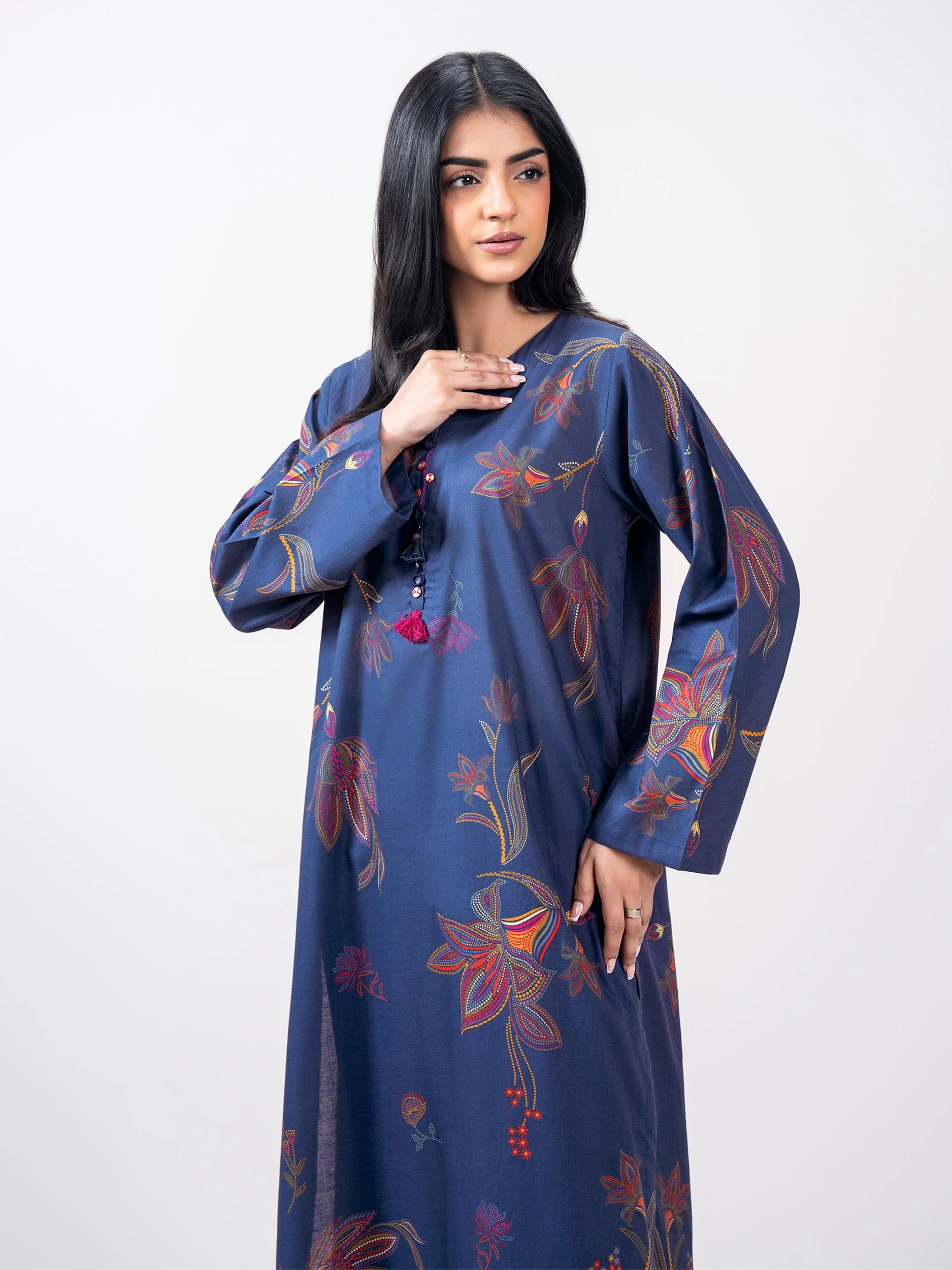 2 Piece Cambric Suit (Pret) - Image 5