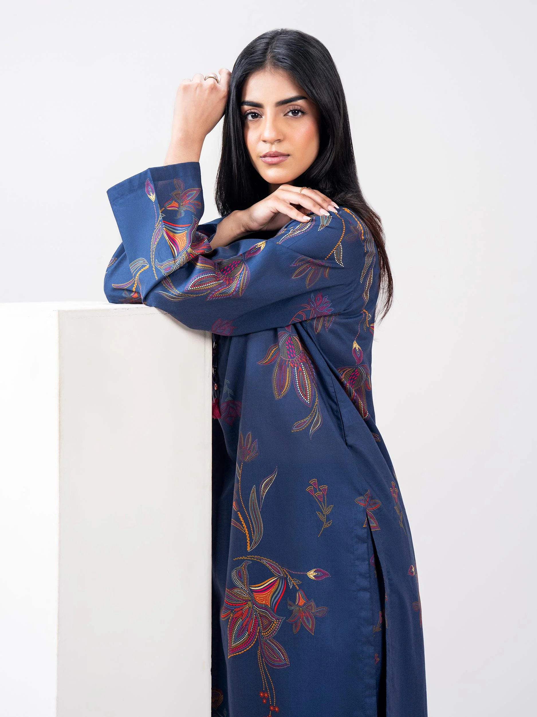2 Piece Cambric Suit (Pret) - Image 6