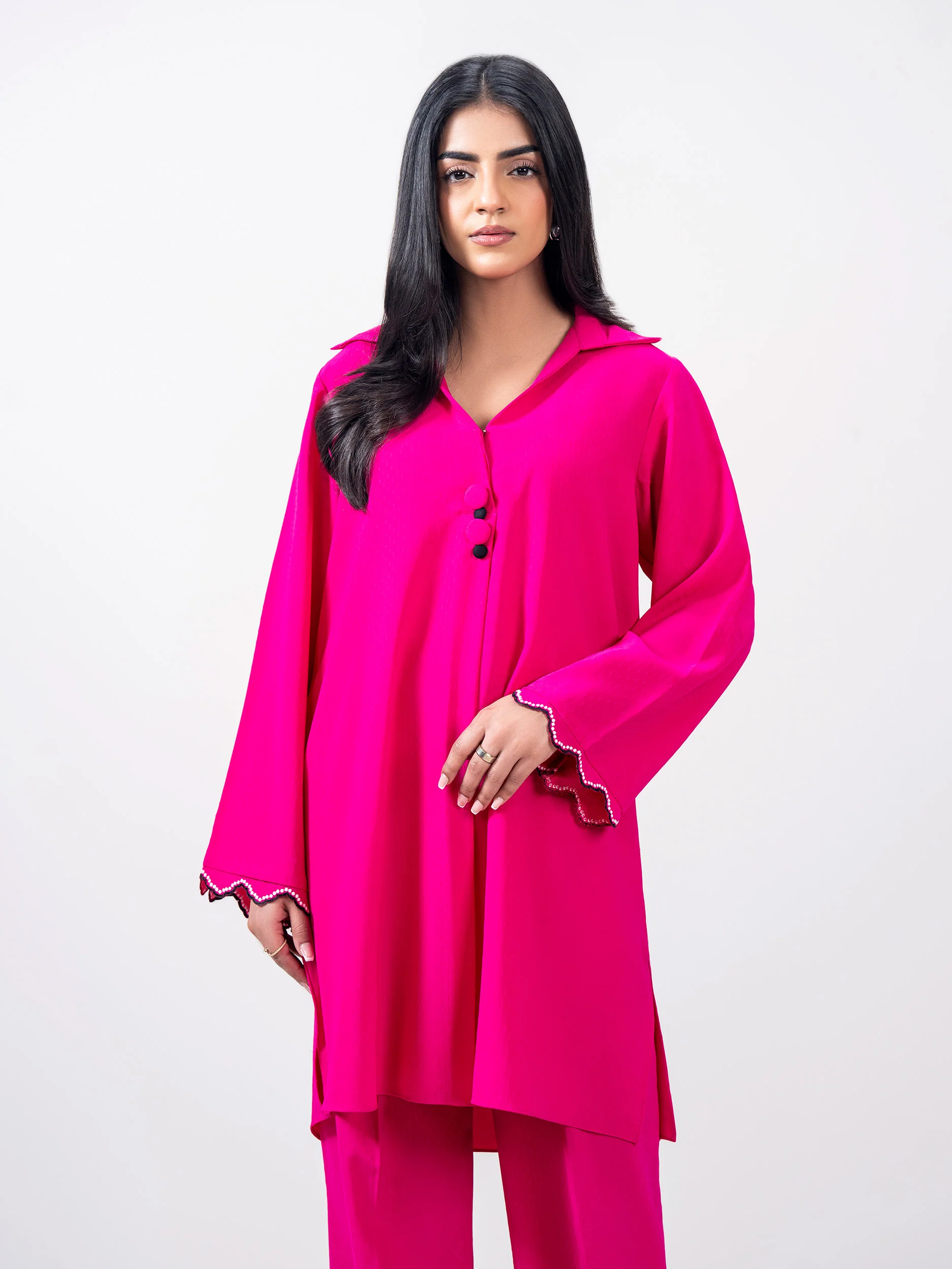 2 Piece Grip Suit- Embroidered (Pret) - Image 4