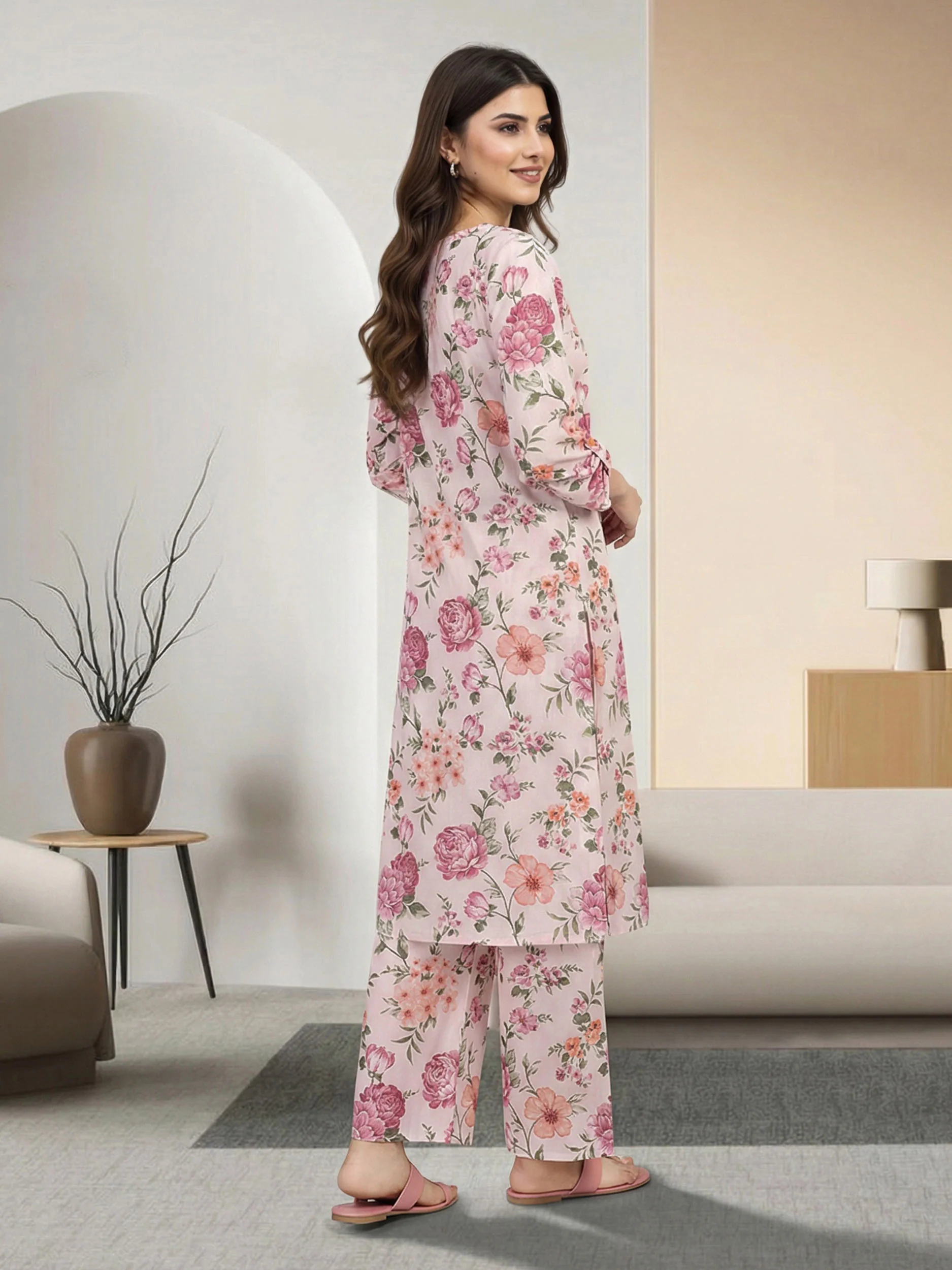 2 Piece Lawn Suit (Pret) - Image 3