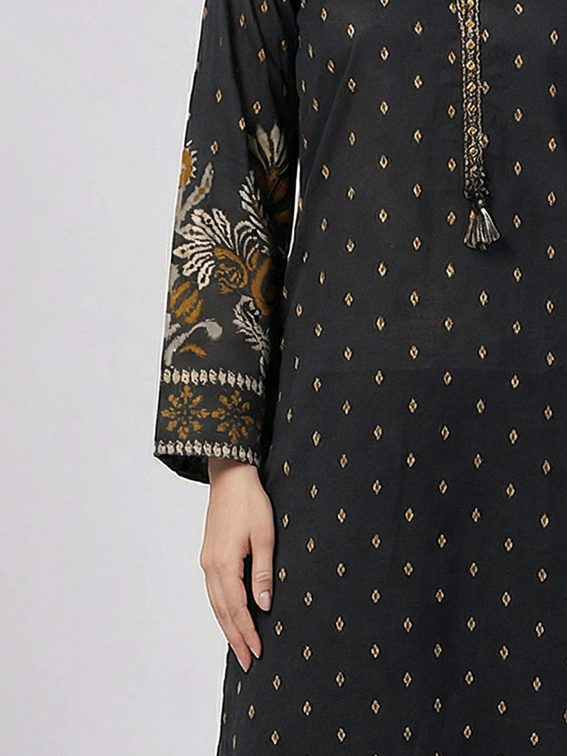 2 Piece Cambric Suit (Pret) - Image 4