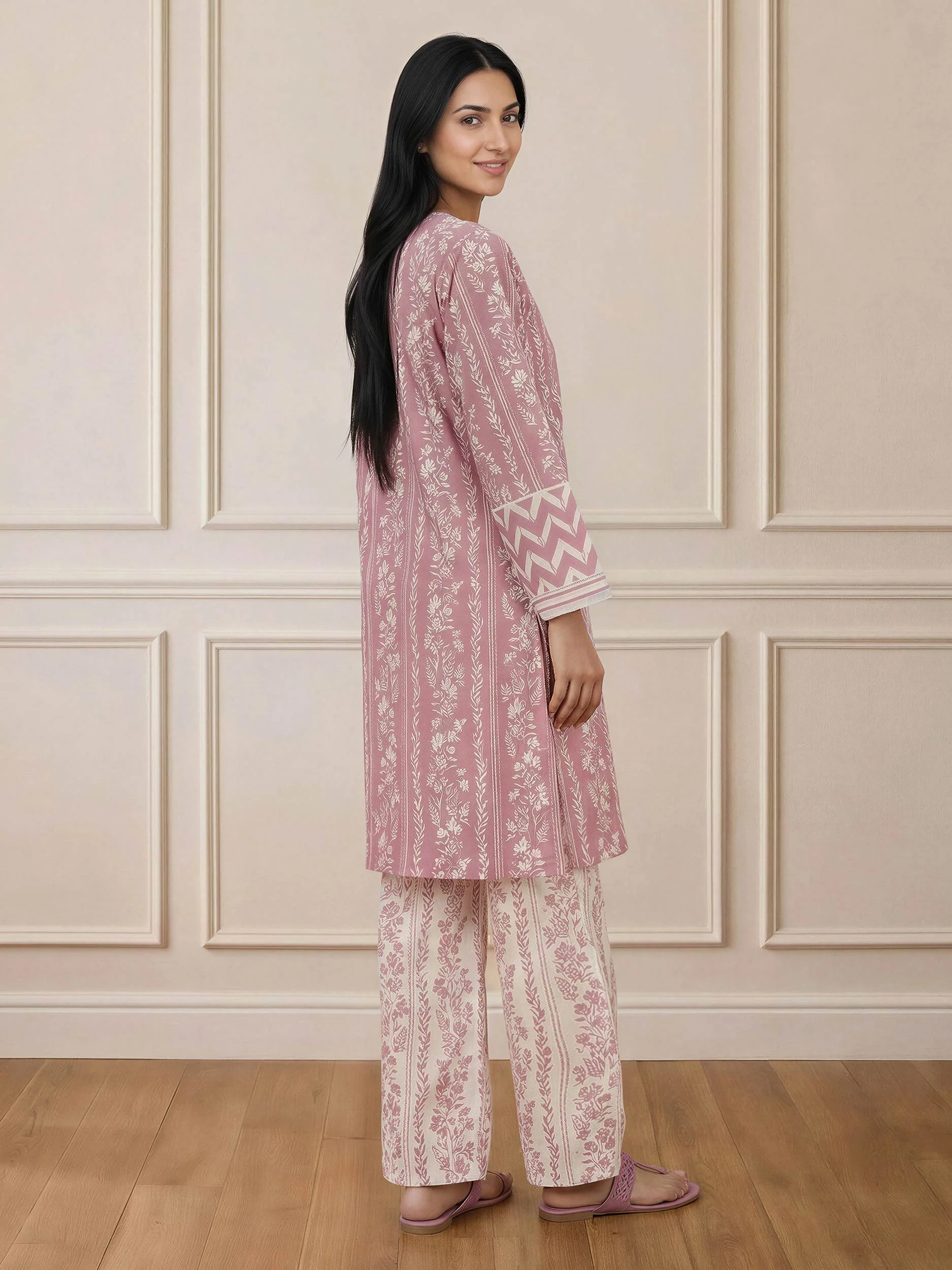 2 Piece Lawn Suit (Pret) - Image 3